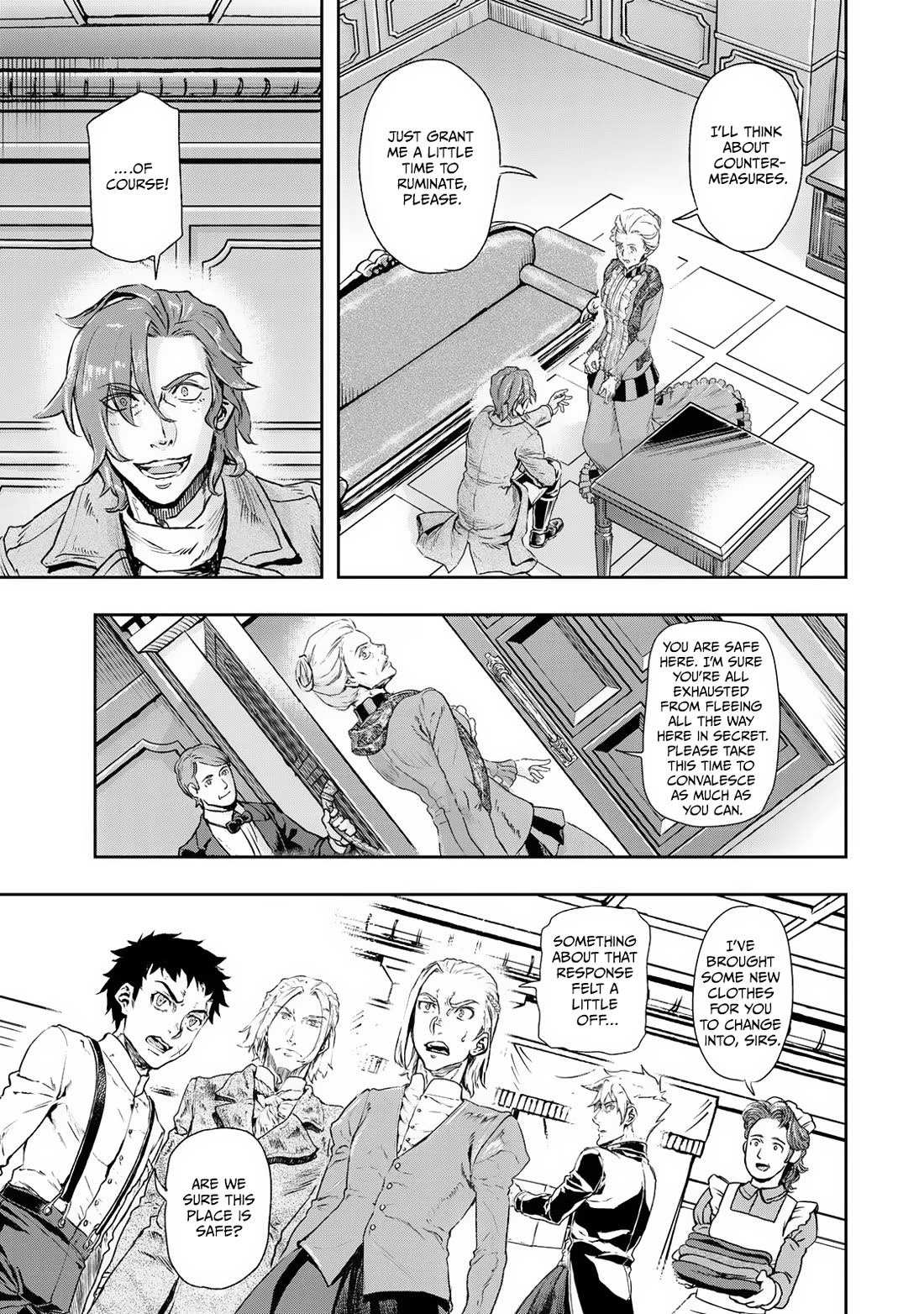 Gunka no Baltzar Chapter 75 page 9 - Chapter 75: One Who Moves History
