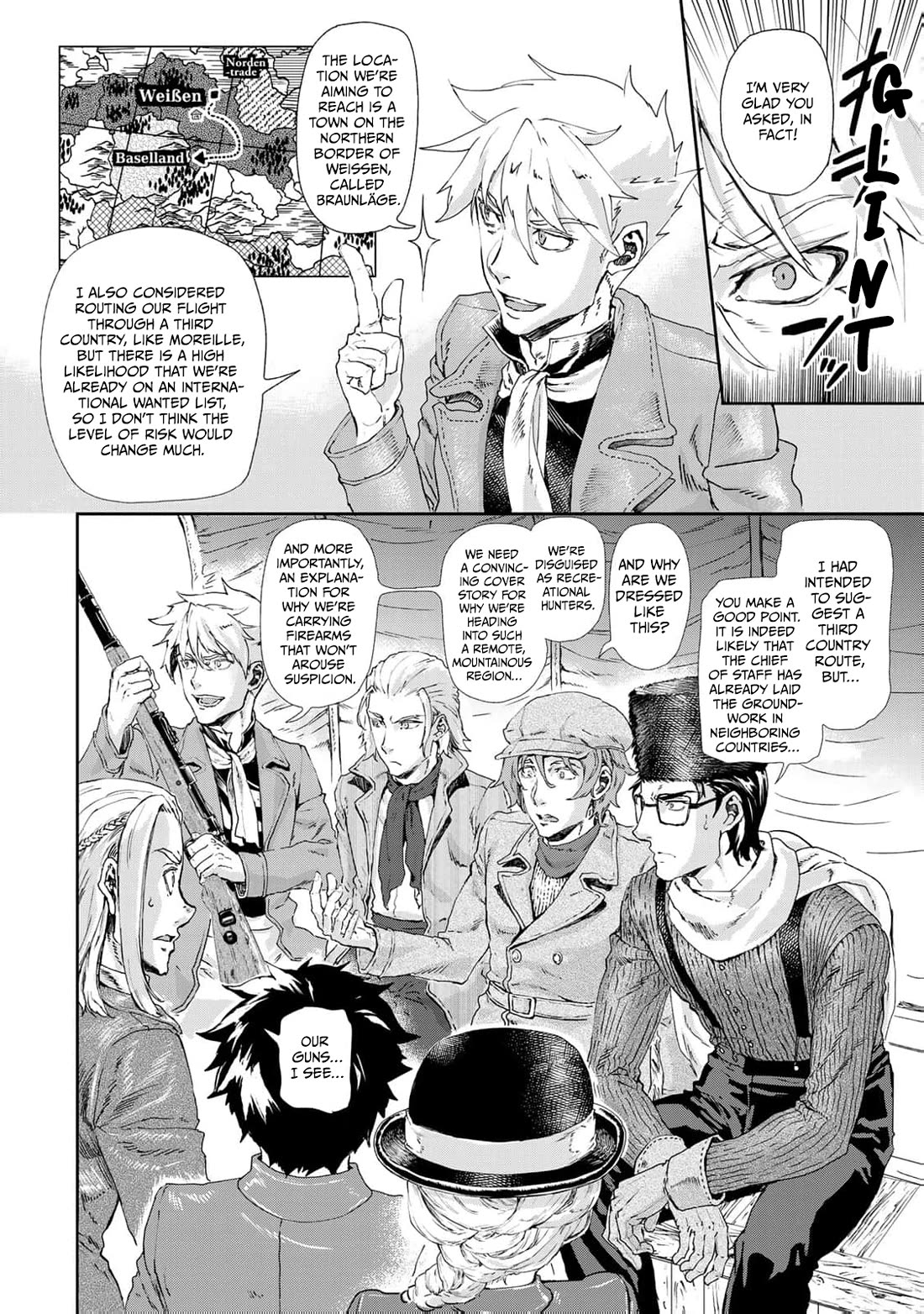 Gunka no Baltzar Chapter 76 page 11 - Chapter 76: Border Crossing