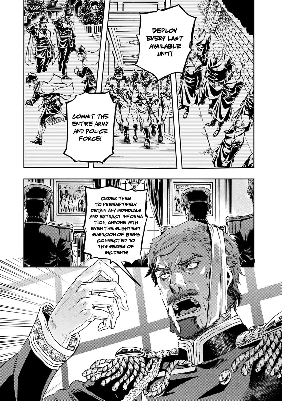 Gunka no Baltzar Chapter 76 page 13 - Chapter 76: Border Crossing