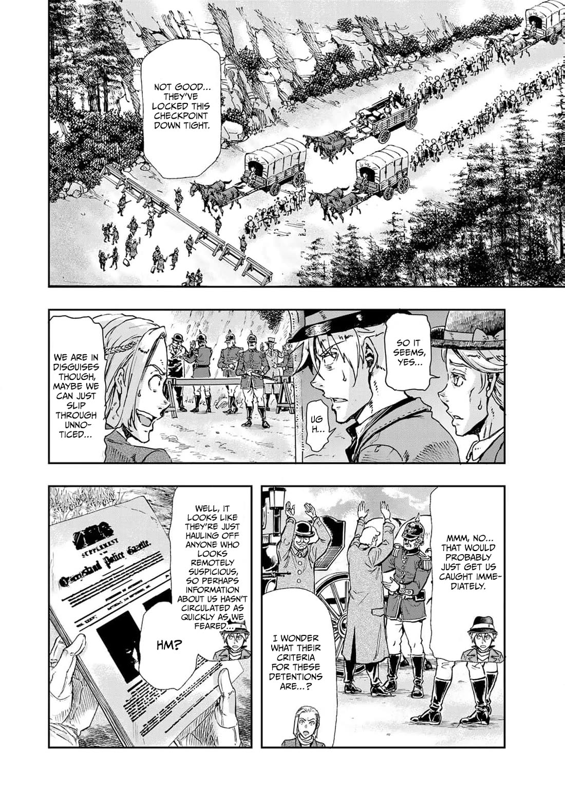 Gunka no Baltzar Chapter 76 page 15 - Chapter 76: Border Crossing