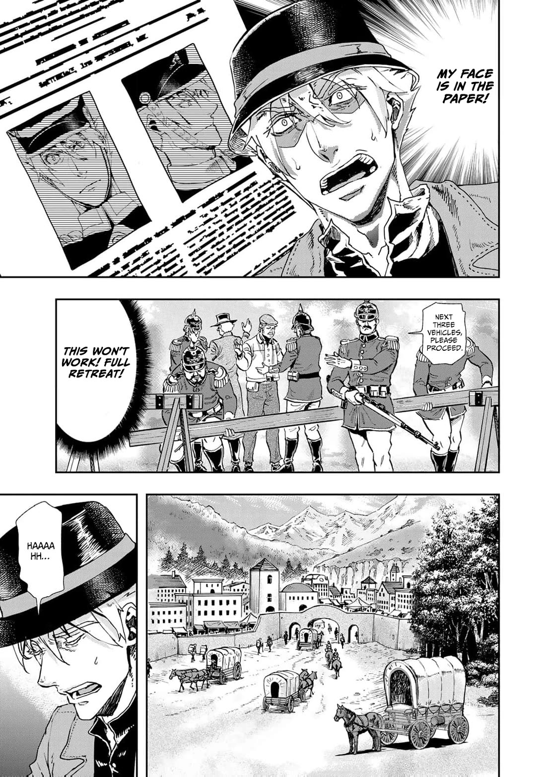 Gunka no Baltzar Chapter 76 page 16 - Chapter 76: Border Crossing