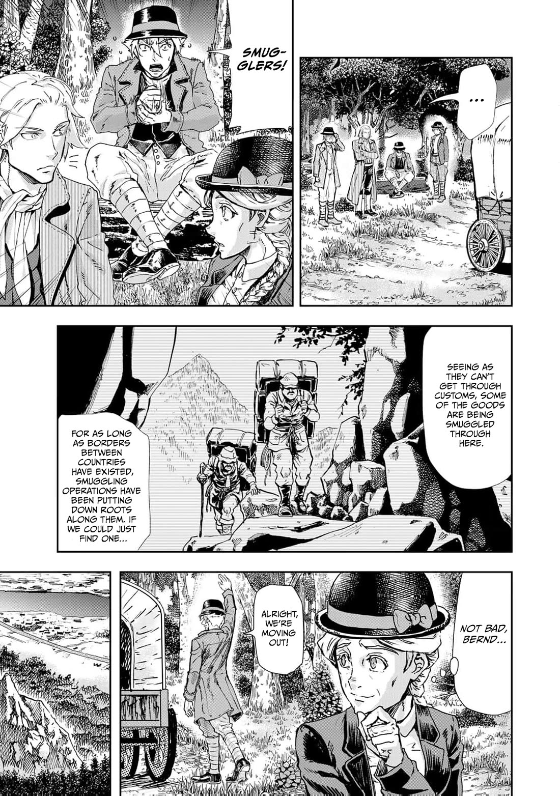 Gunka no Baltzar Chapter 76 page 18 - Chapter 76: Border Crossing
