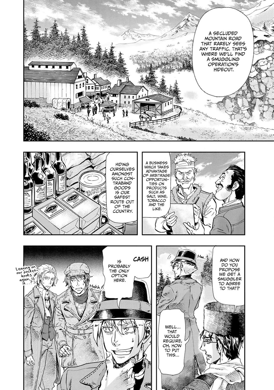 Gunka no Baltzar Chapter 76 page 19 - Chapter 76: Border Crossing