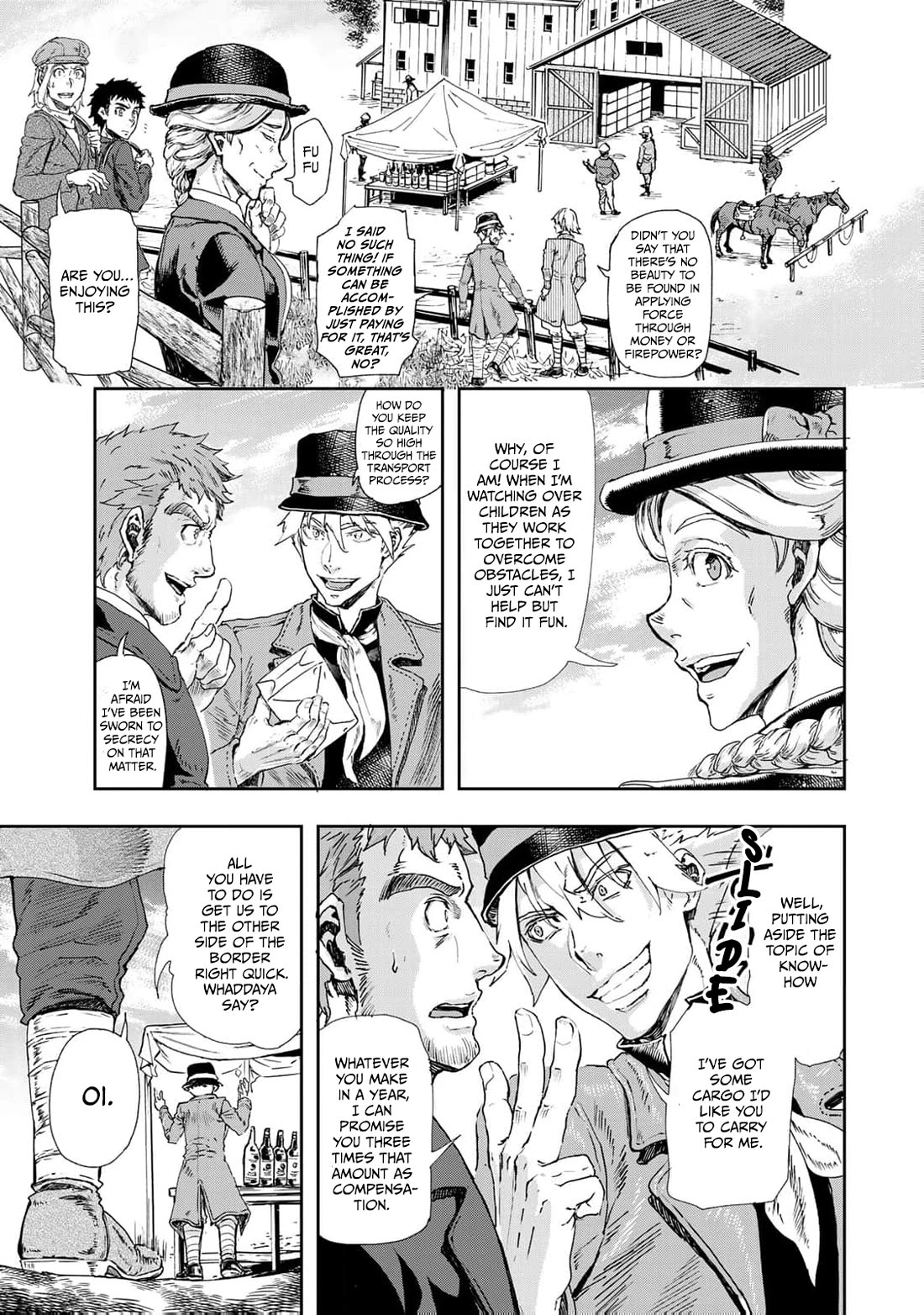 Gunka no Baltzar Chapter 76 page 20 - Chapter 76: Border Crossing