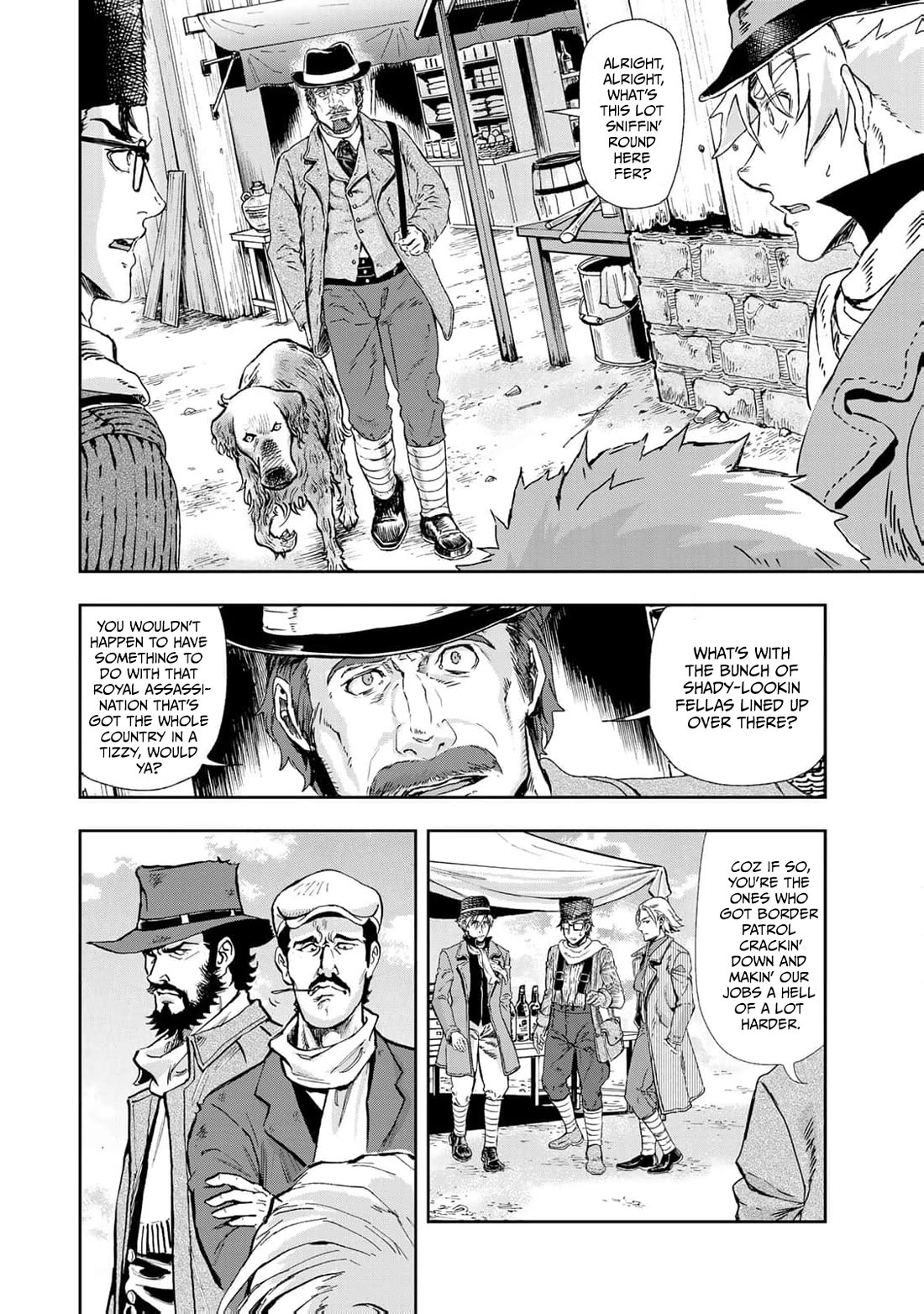 Gunka no Baltzar Chapter 76 page 21 - Chapter 76: Border Crossing