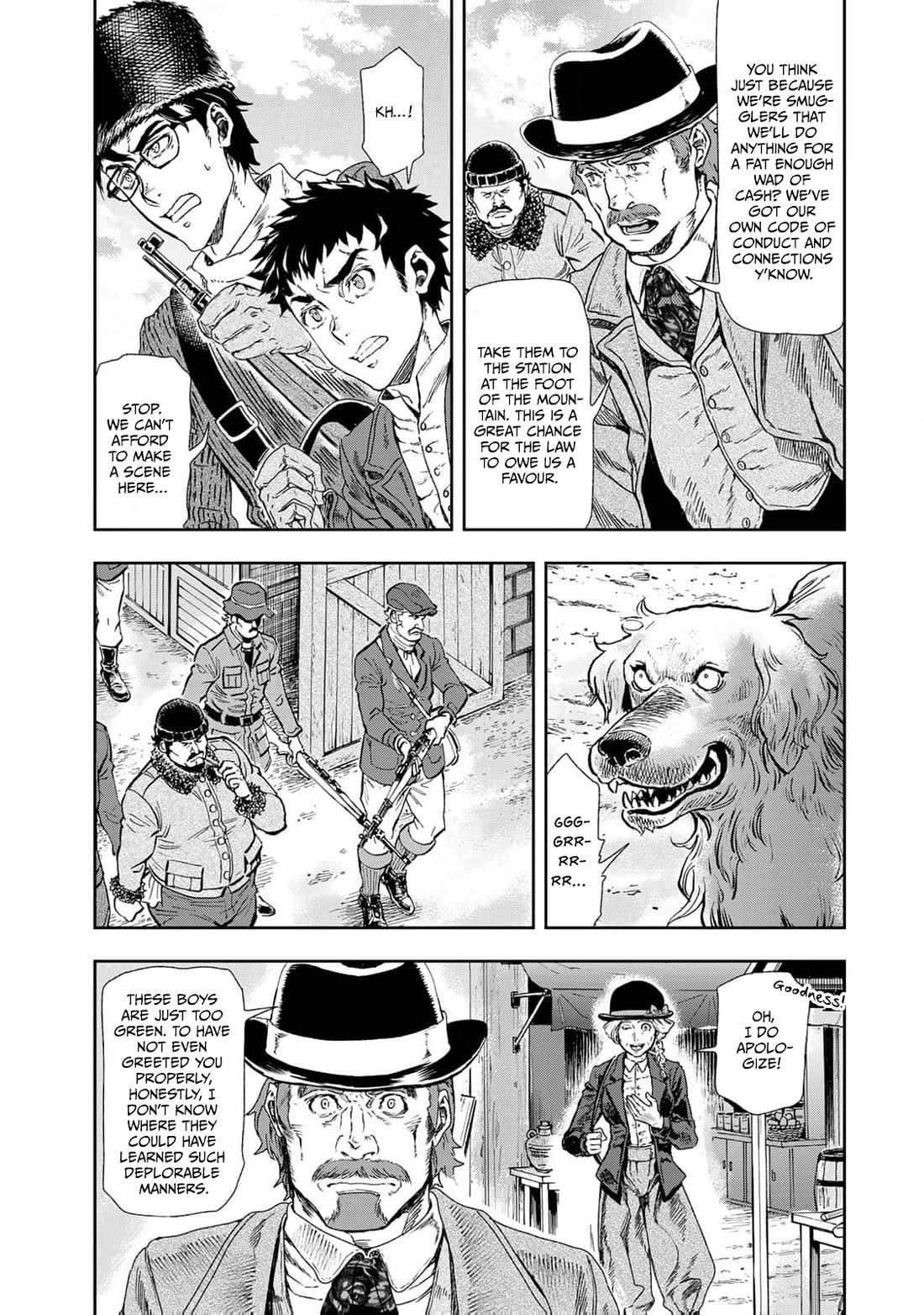 Gunka no Baltzar Chapter 76 page 22 - Chapter 76: Border Crossing