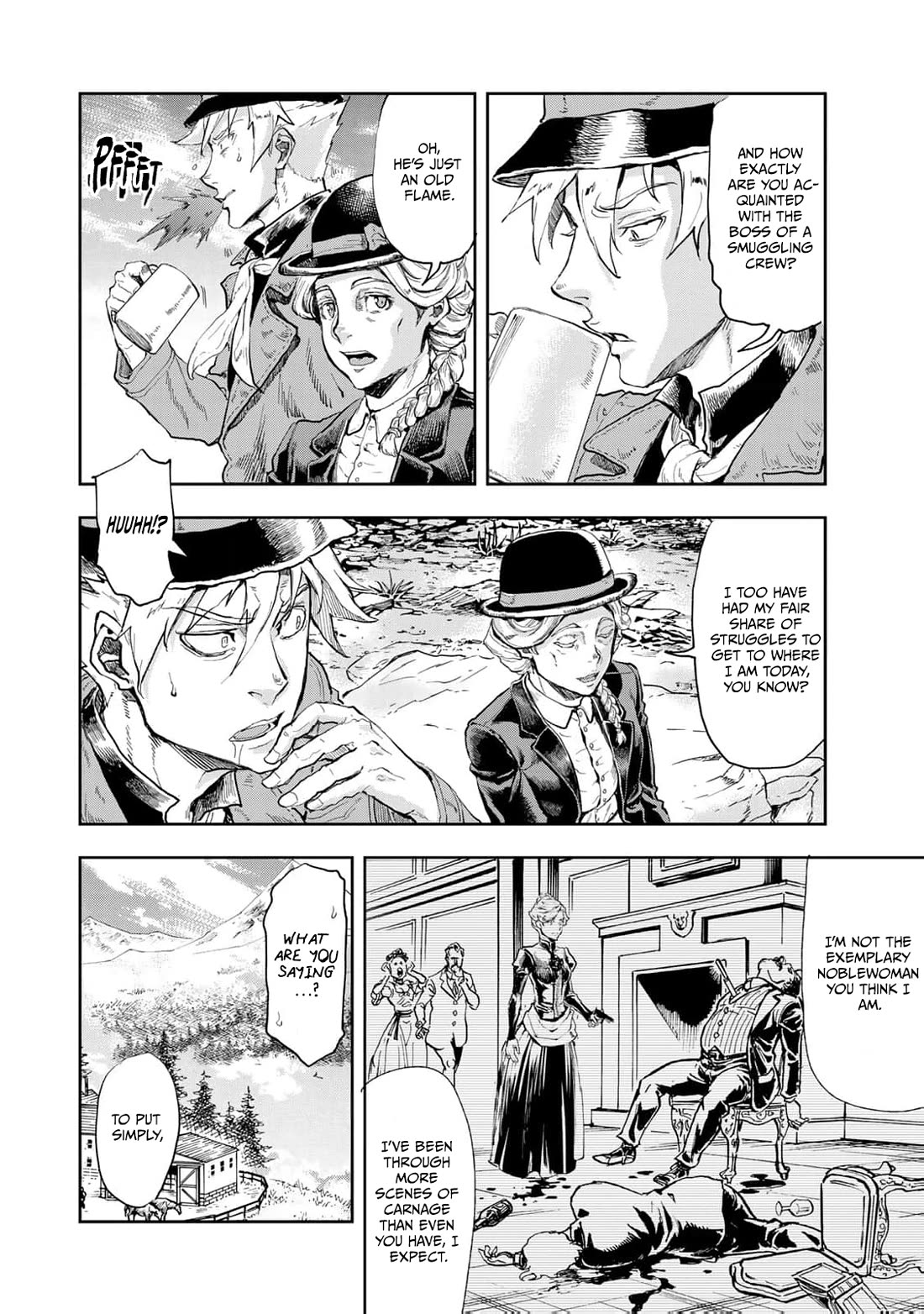 Gunka no Baltzar Chapter 76 page 25 - Chapter 76: Border Crossing