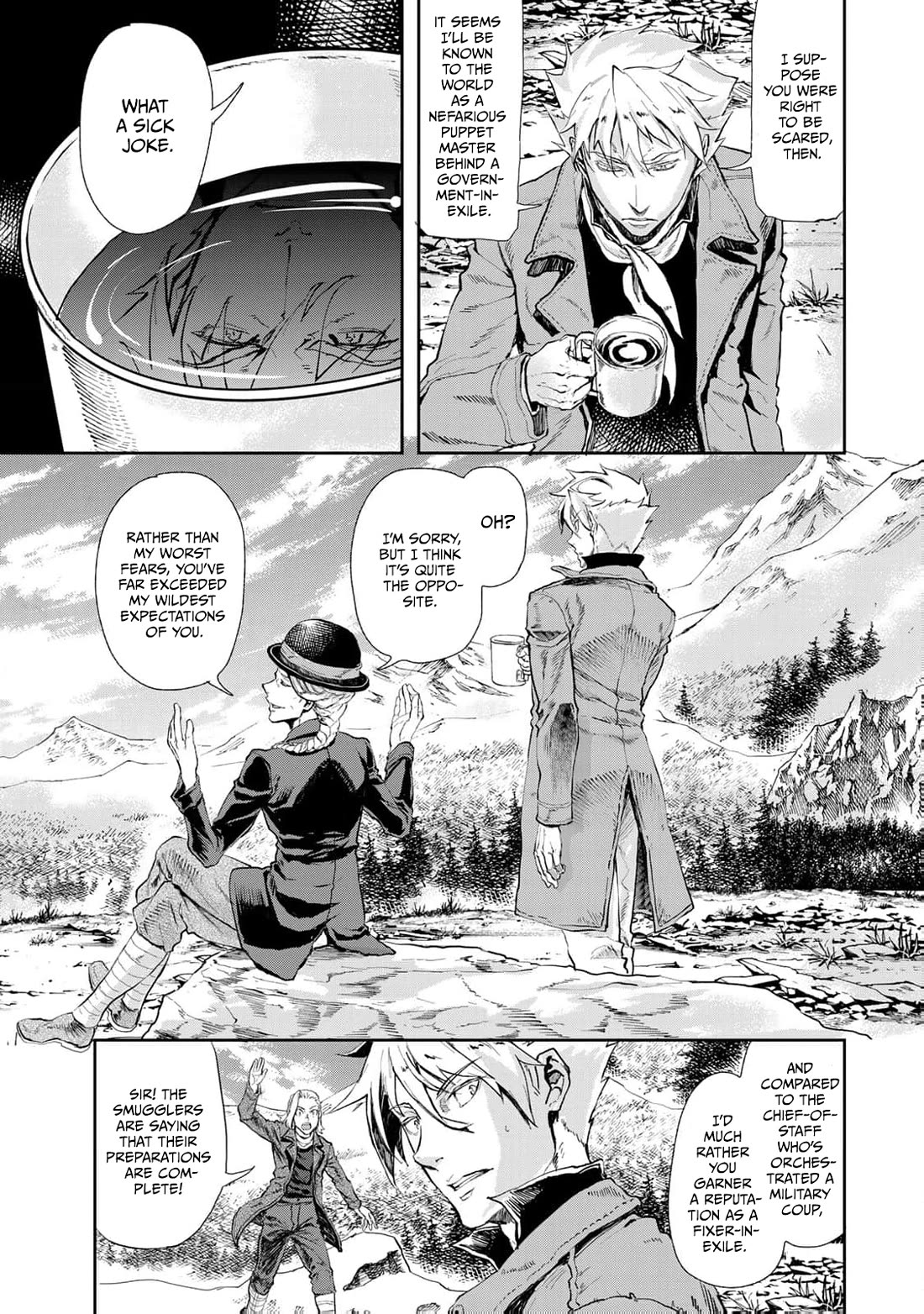 Gunka no Baltzar Chapter 76 page 28 - Chapter 76: Border Crossing