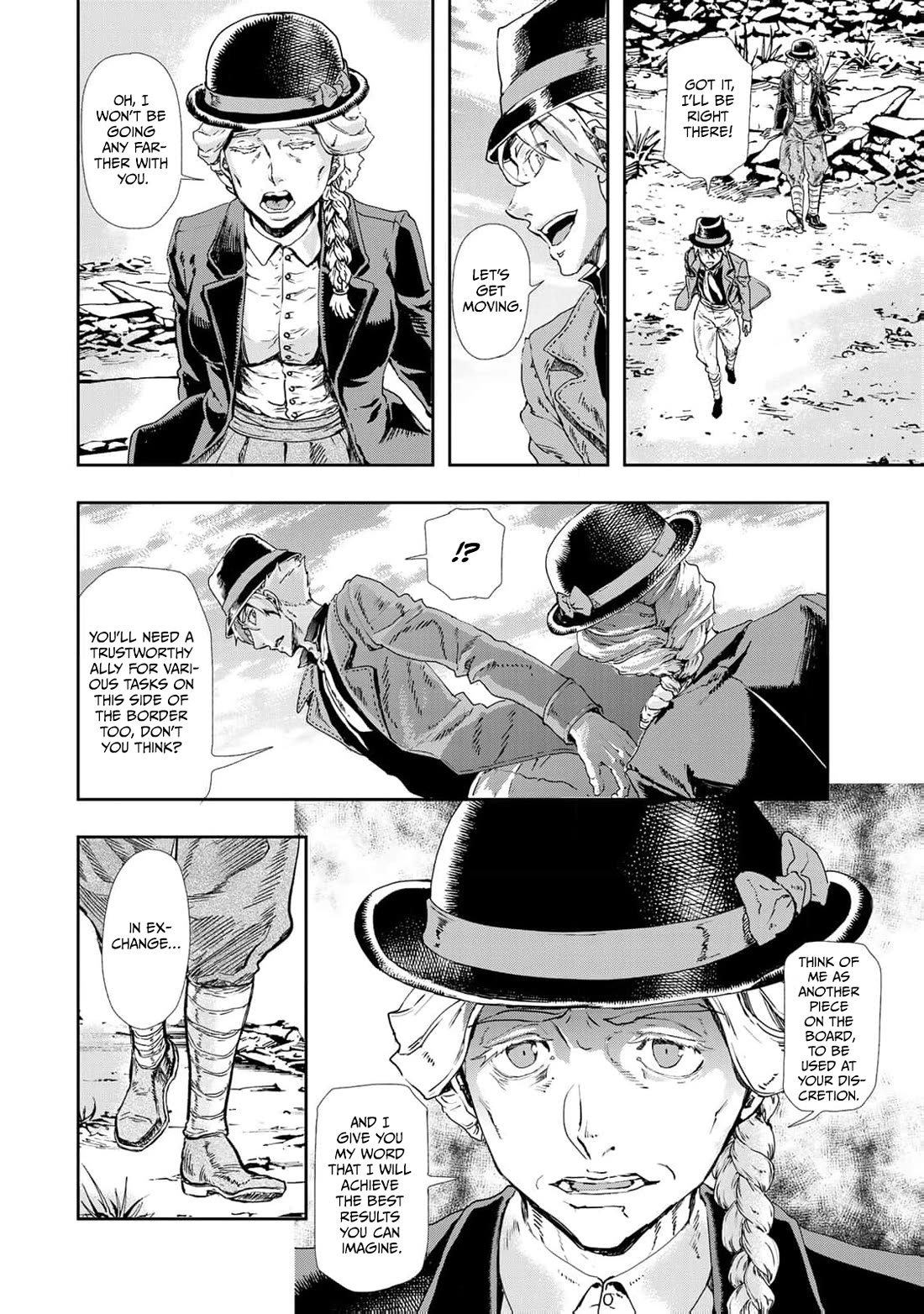 Gunka no Baltzar Chapter 76 page 29 - Chapter 76: Border Crossing
