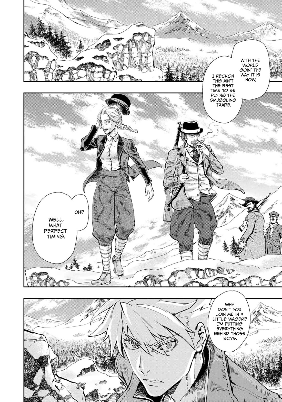 Gunka no Baltzar Chapter 76 page 32 - Chapter 76: Border Crossing