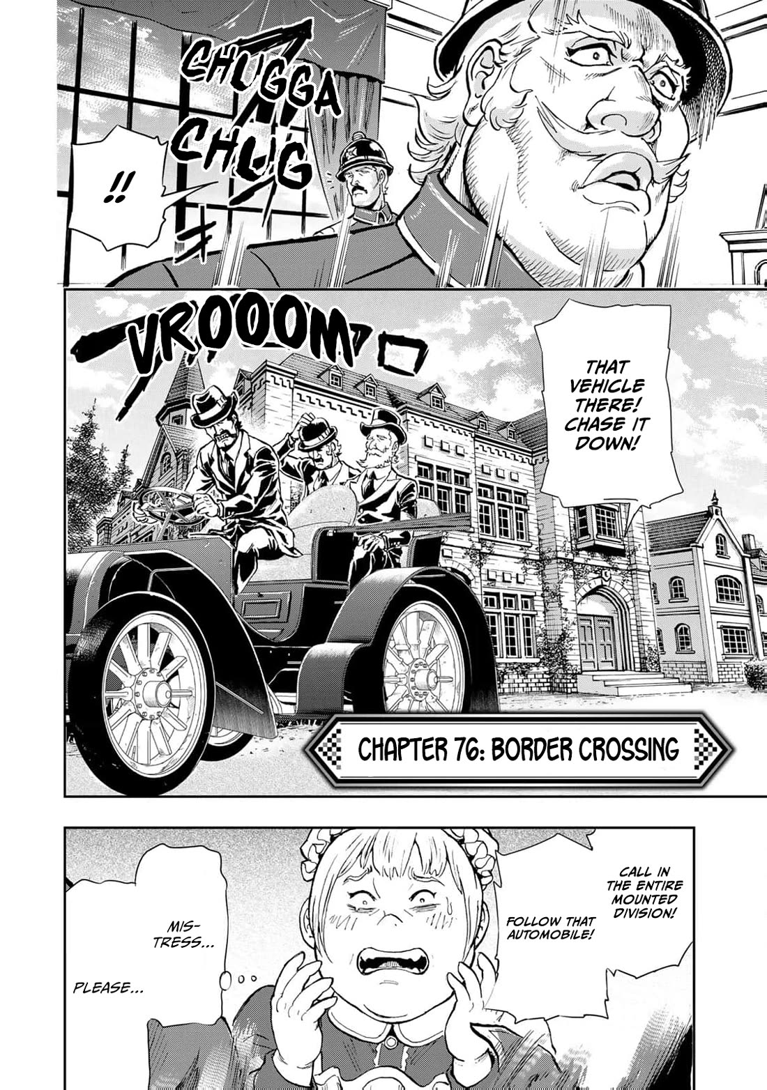 Gunka no Baltzar Chapter 76 page 7 - Chapter 76: Border Crossing