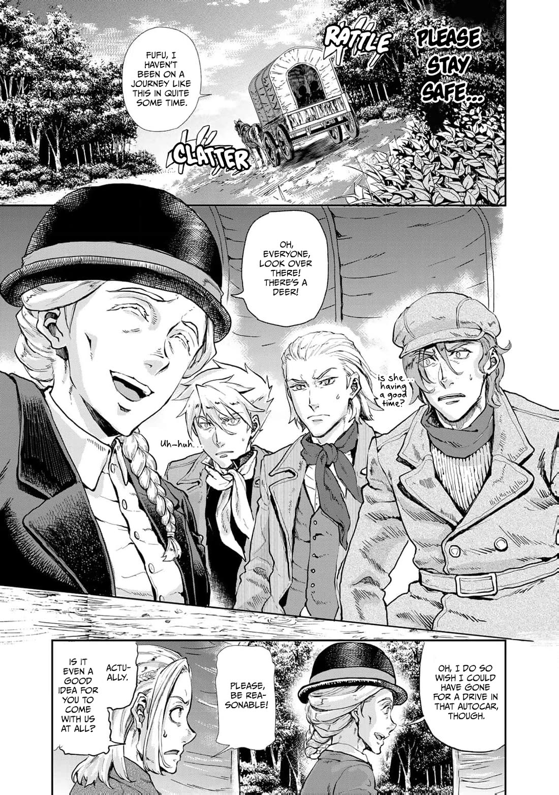 Gunka no Baltzar Chapter 76 page 8 - Chapter 76: Border Crossing