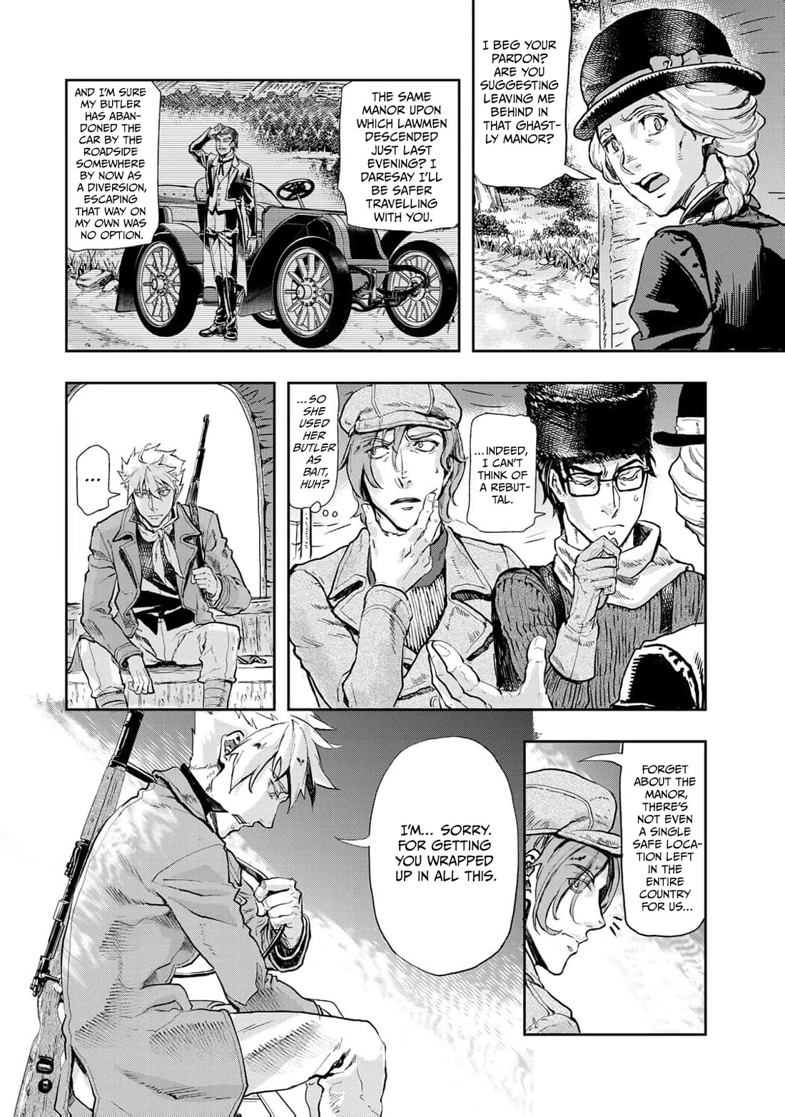 Gunka no Baltzar Chapter 76 page 9 - Chapter 76: Border Crossing