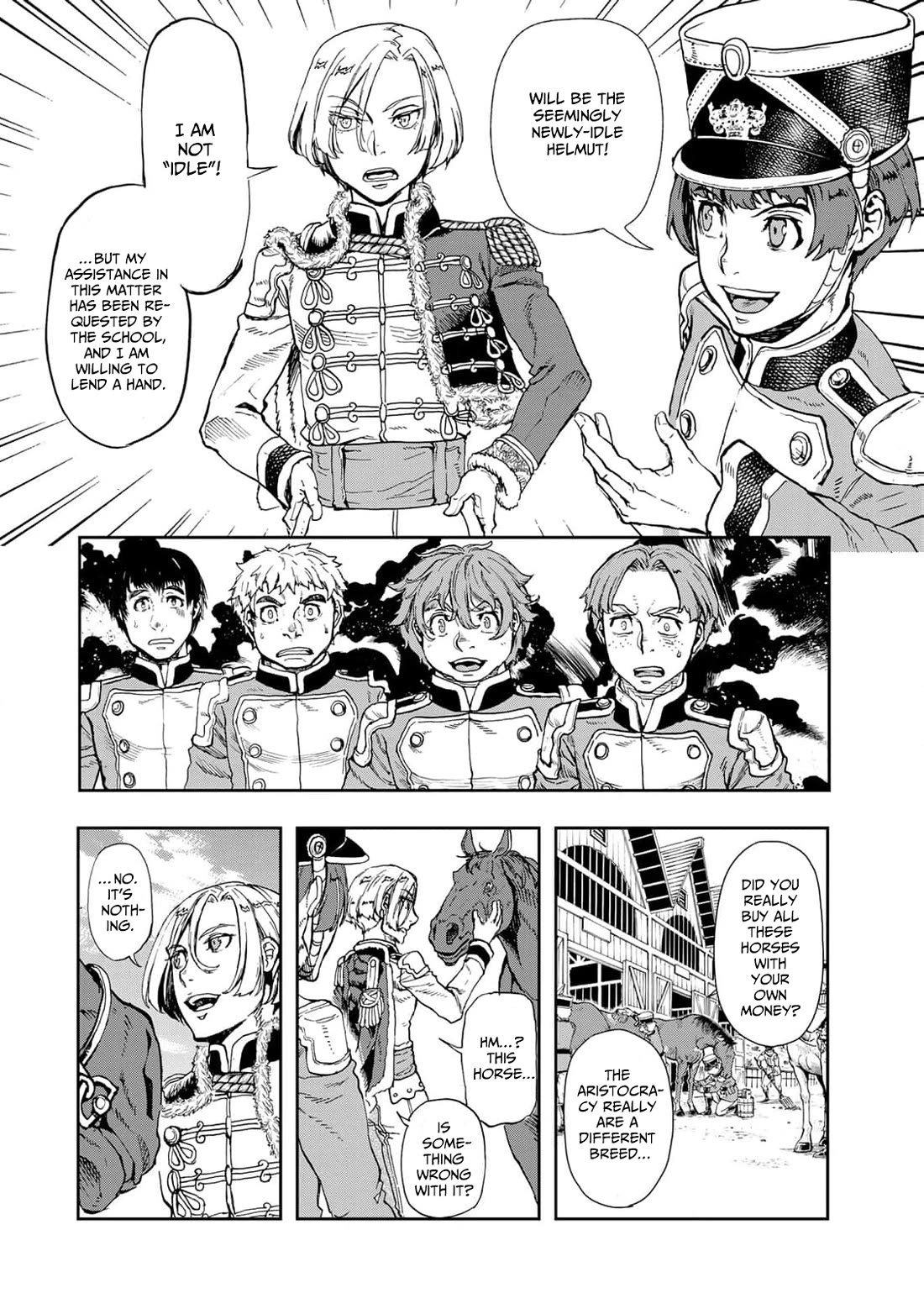 Gunka no Baltzar Chapter 77 page 10 - Chapter 77: Survival Instinct
