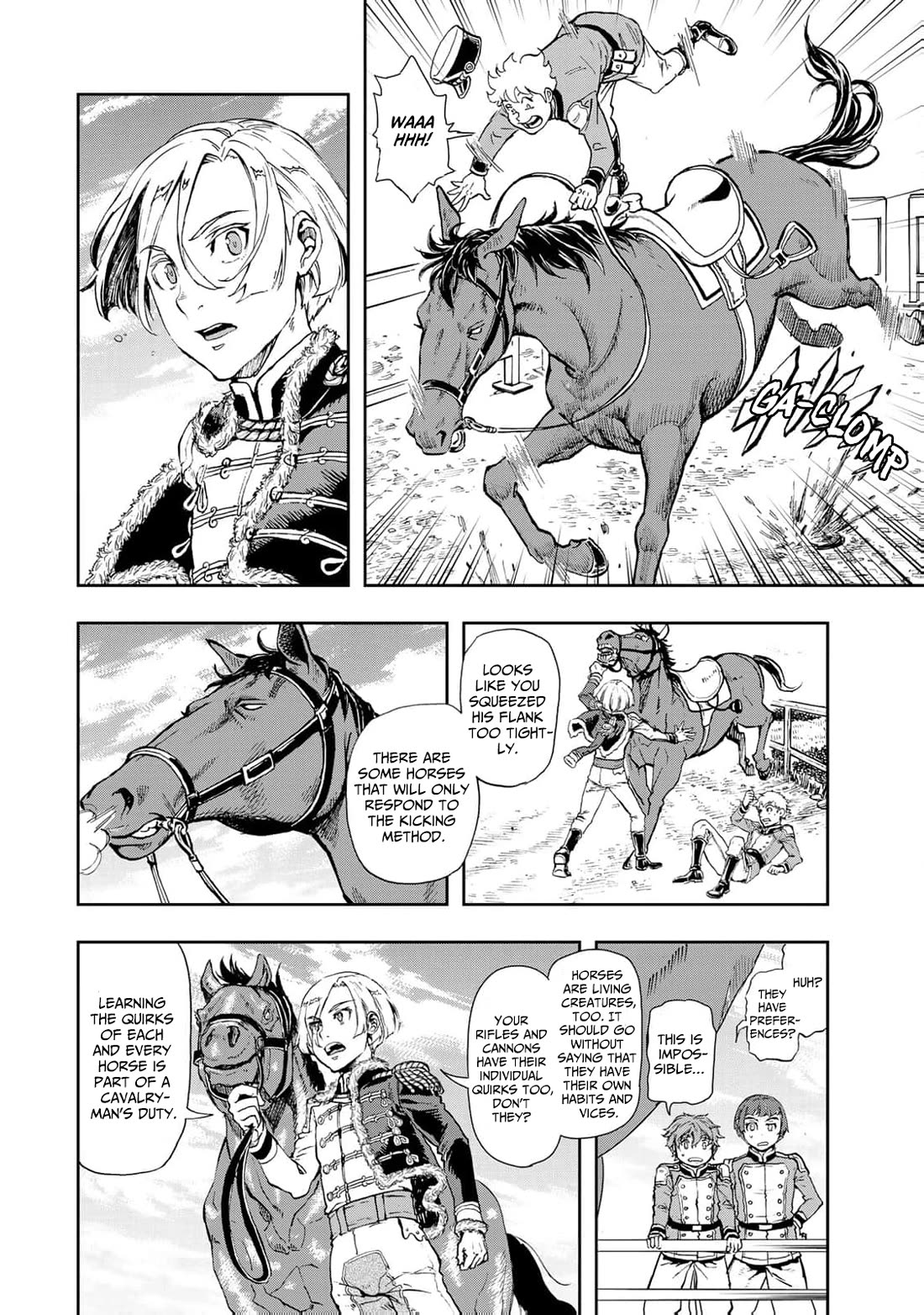 Gunka no Baltzar Chapter 77 page 14 - Chapter 77: Survival Instinct