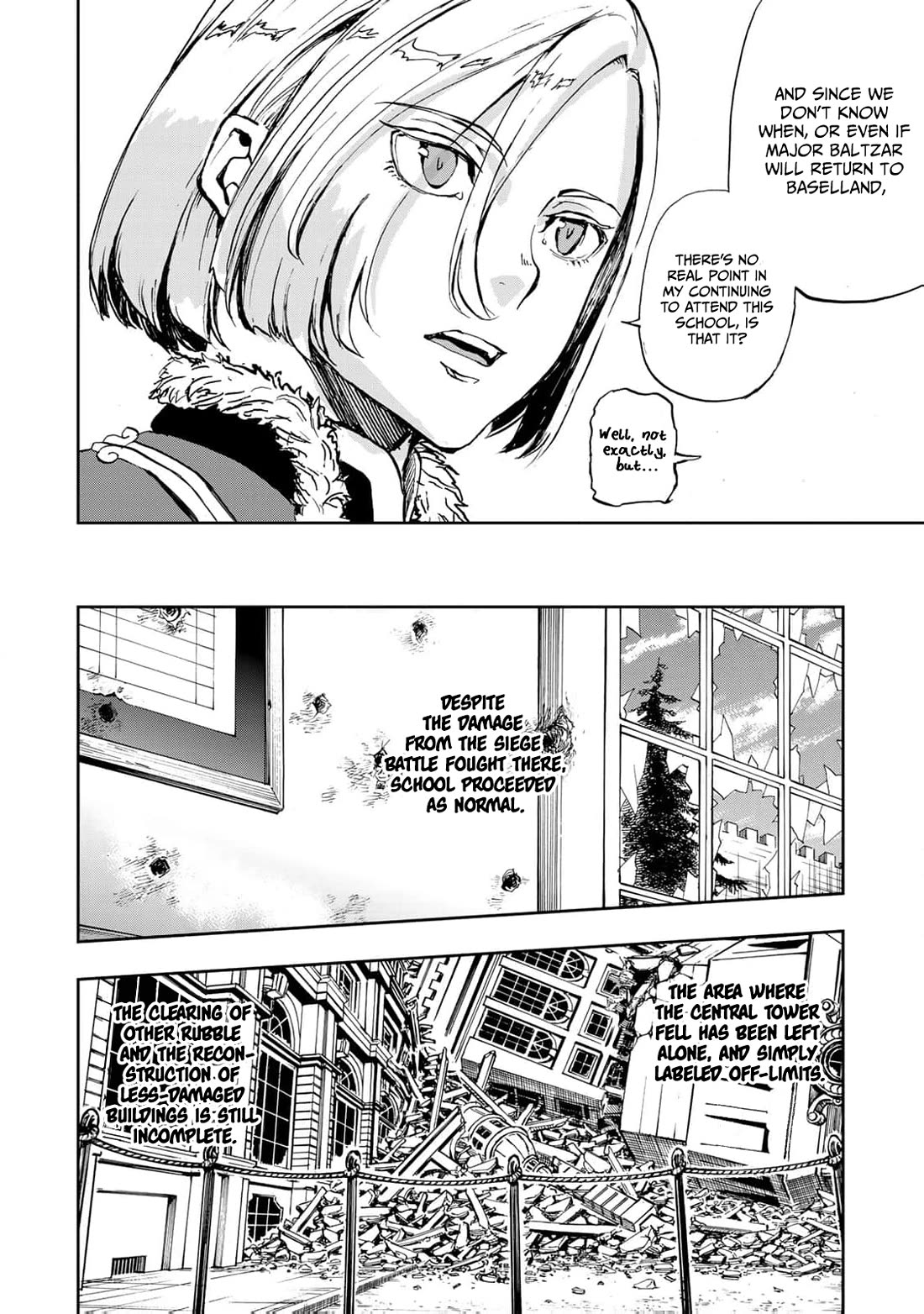 Gunka no Baltzar Chapter 77 page 2 - Chapter 77: Survival Instinct