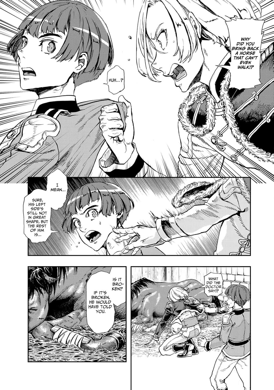 Gunka no Baltzar Chapter 77 page 21 - Chapter 77: Survival Instinct