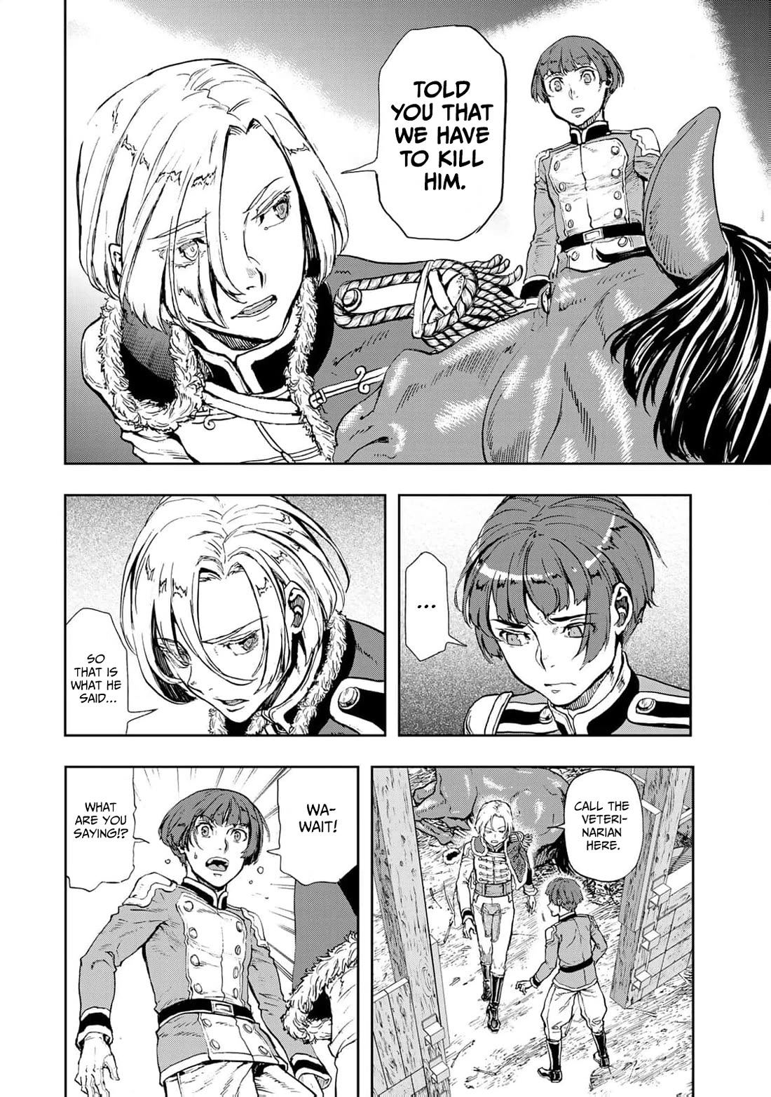 Gunka no Baltzar Chapter 77 page 22 - Chapter 77: Survival Instinct