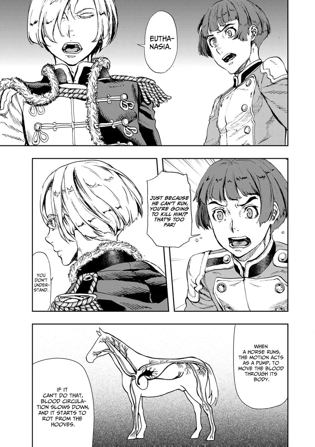 Gunka no Baltzar Chapter 77 page 23 - Chapter 77: Survival Instinct