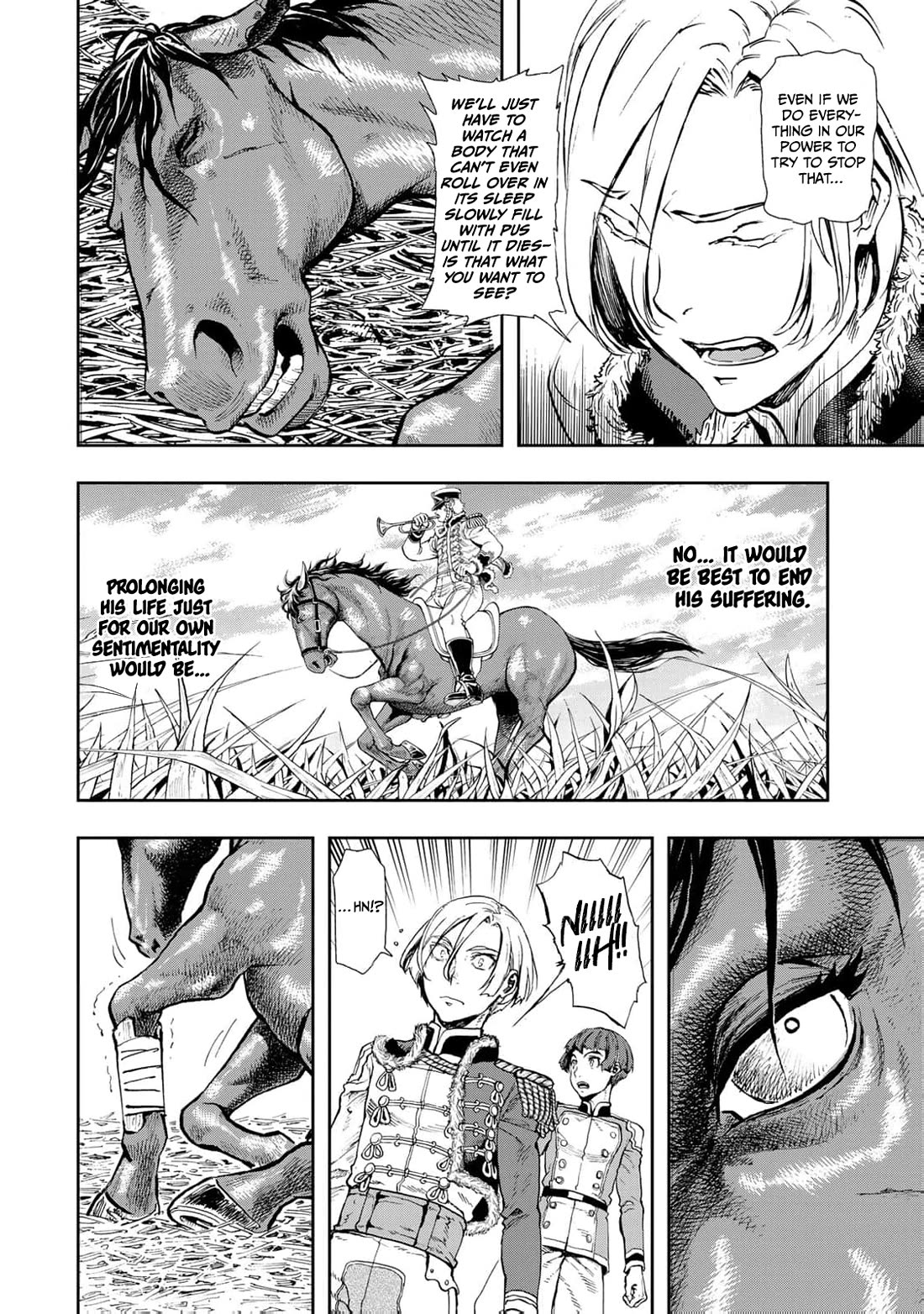 Gunka no Baltzar Chapter 77 page 24 - Chapter 77: Survival Instinct