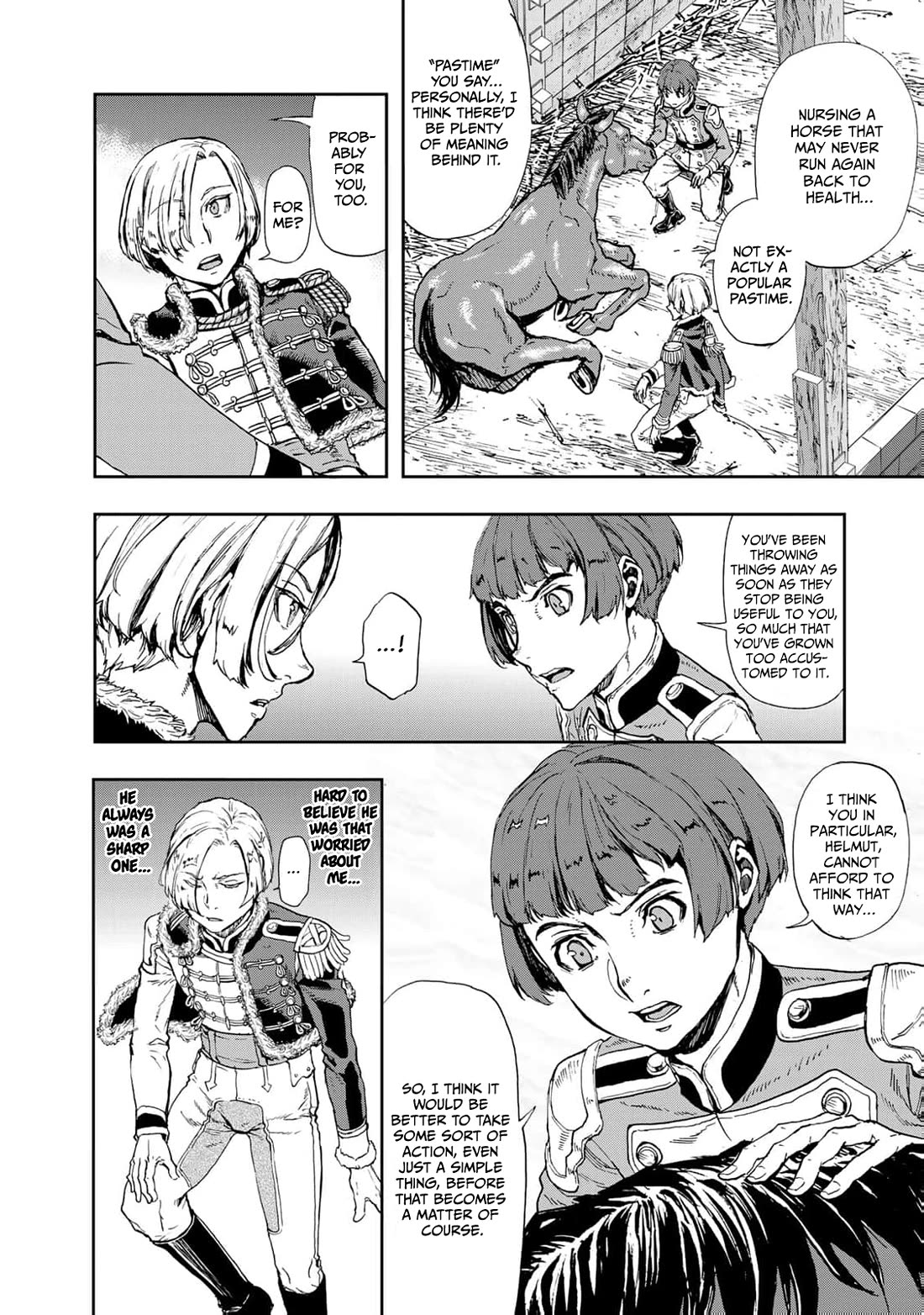 Gunka no Baltzar Chapter 77 page 27 - Chapter 77: Survival Instinct
