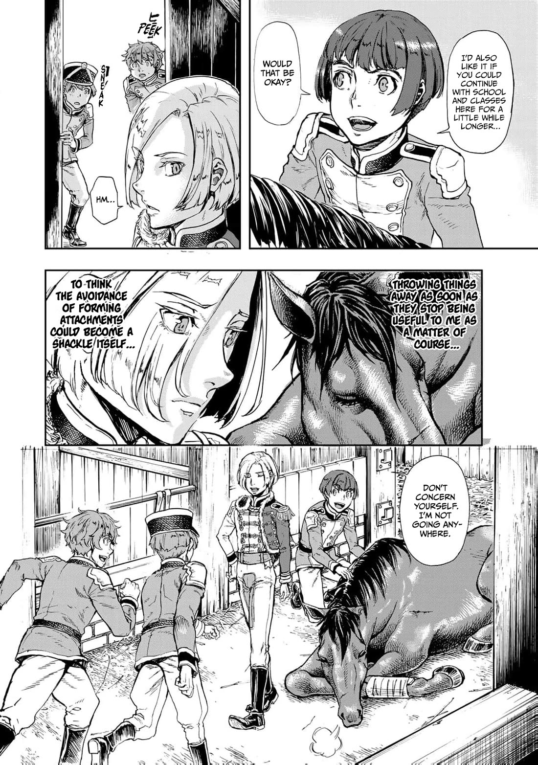 Gunka no Baltzar Chapter 77 page 28 - Chapter 77: Survival Instinct