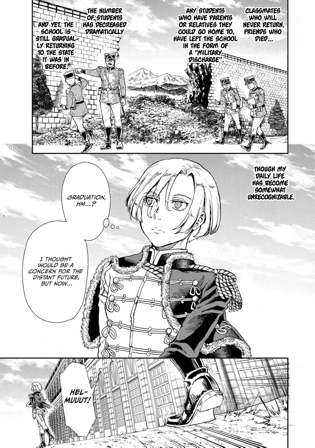 Gunka no Baltzar Chapter 77 page 3 - Chapter 77: Survival Instinct