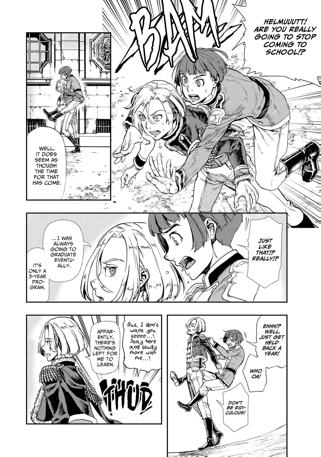 Gunka no Baltzar Chapter 77 page 4 - Chapter 77: Survival Instinct