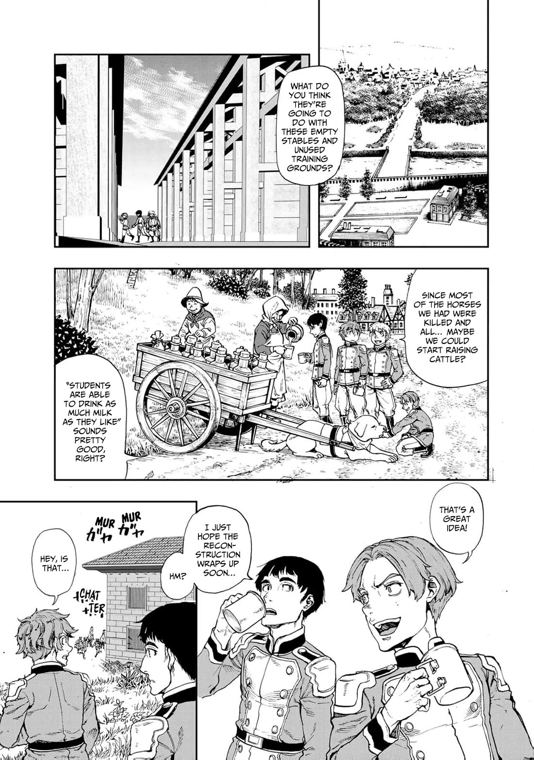 Gunka no Baltzar Chapter 77 page 7 - Chapter 77: Survival Instinct