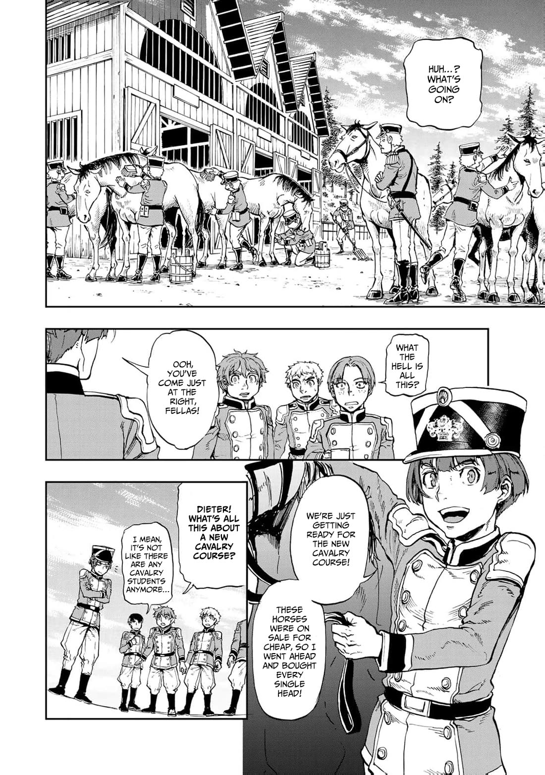 Gunka no Baltzar Chapter 77 page 8 - Chapter 77: Survival Instinct