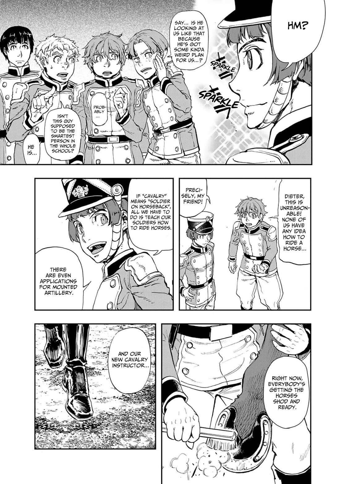 Gunka no Baltzar Chapter 77 page 9 - Chapter 77: Survival Instinct