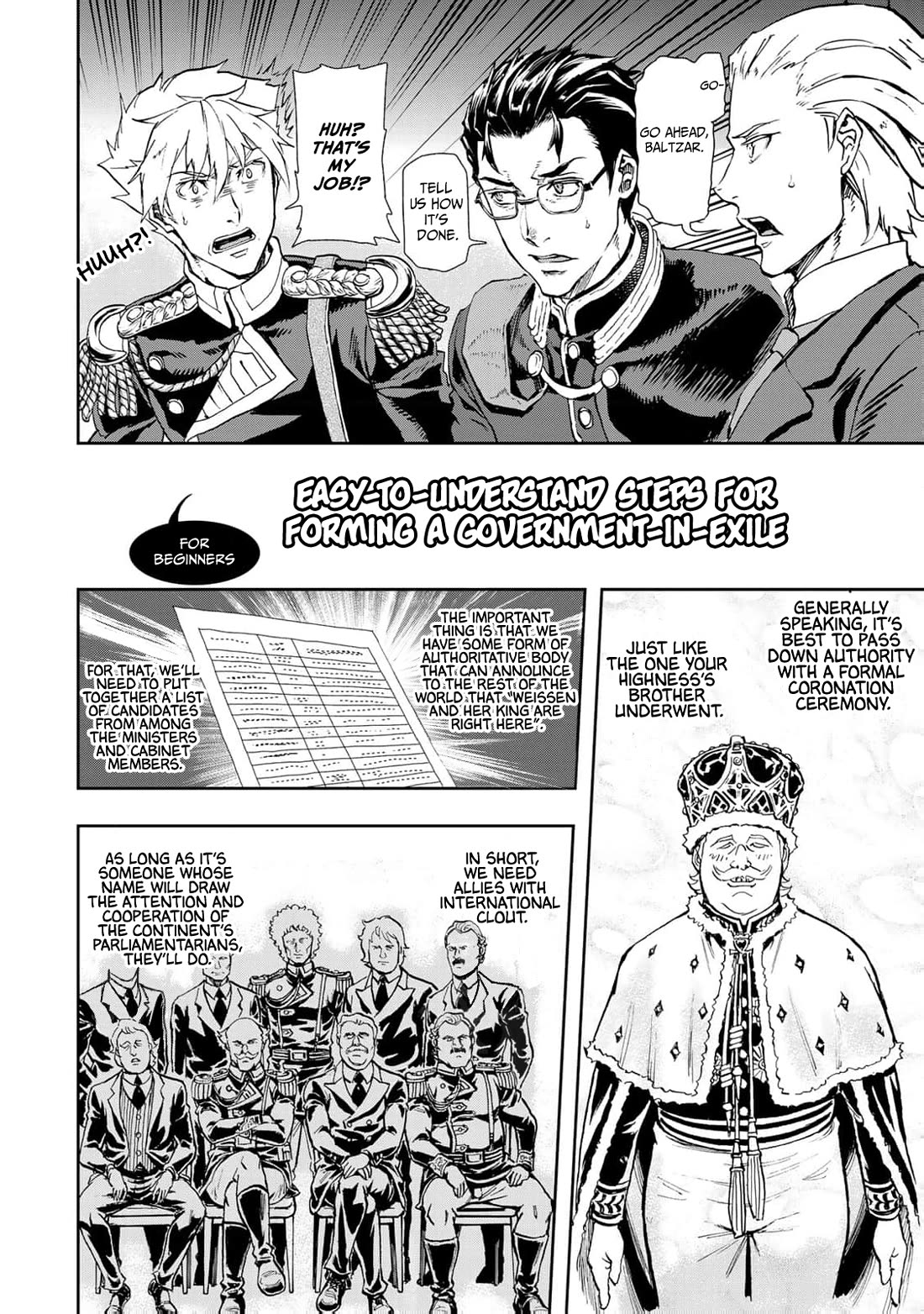 Gunka no Baltzar Chapter 78 page 10 - Chapter 78: A Door To Chaos