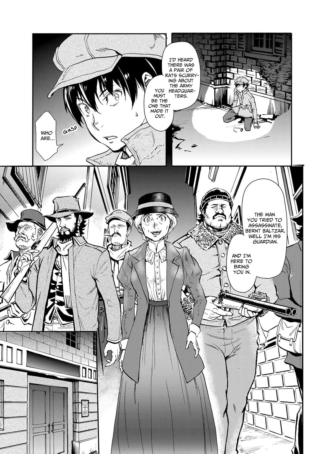 Gunka no Baltzar Chapter 78 page 13 - Chapter 78: A Door To Chaos