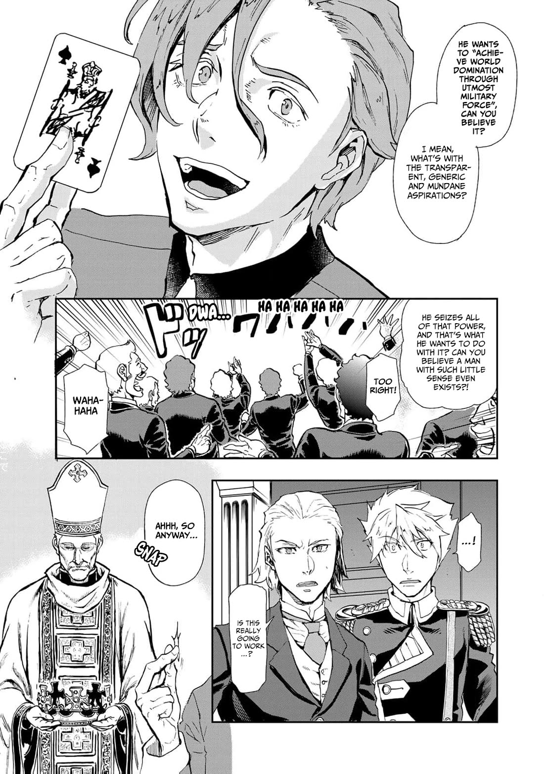 Gunka no Baltzar Chapter 78 page 21 - Chapter 78: A Door To Chaos