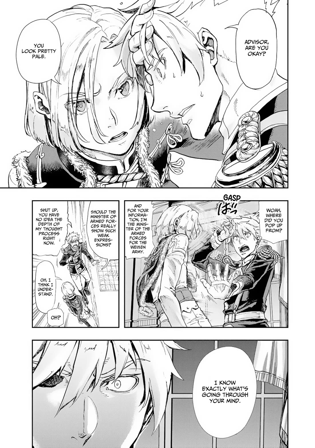 Gunka no Baltzar Chapter 79 page 22 - Chapter 79: Unexpected Reinforcements
