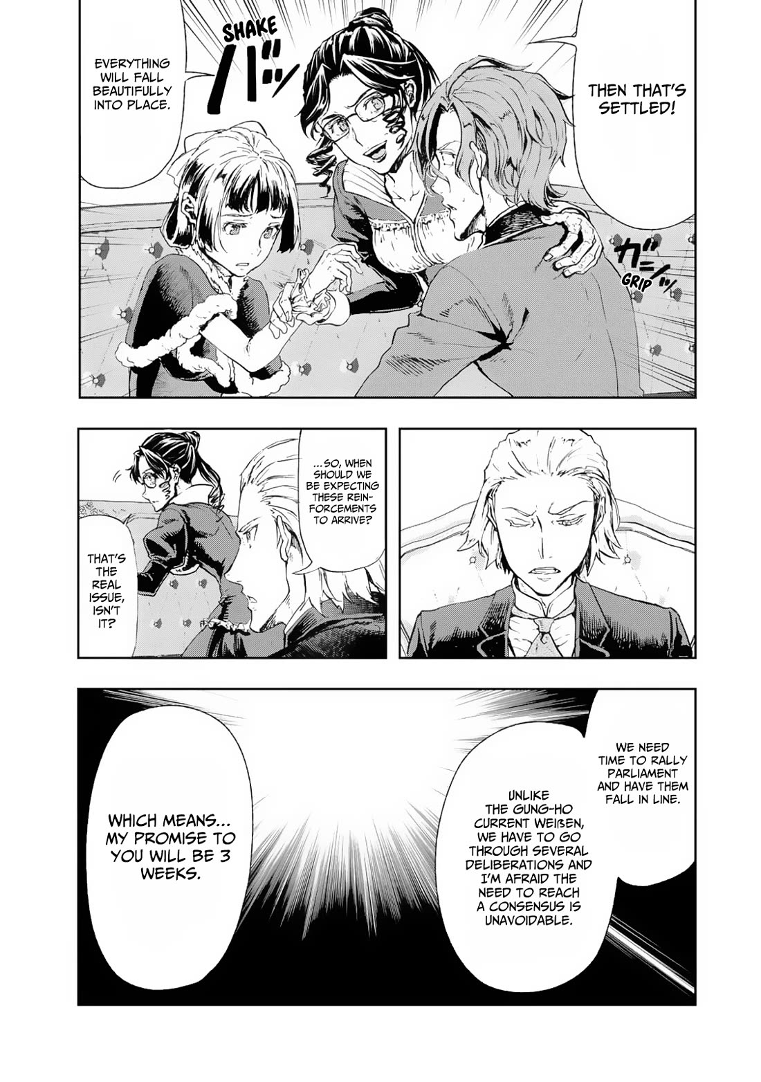 Gunka no Baltzar Chapter 79 page 28 - Chapter 79: Unexpected Reinforcements
