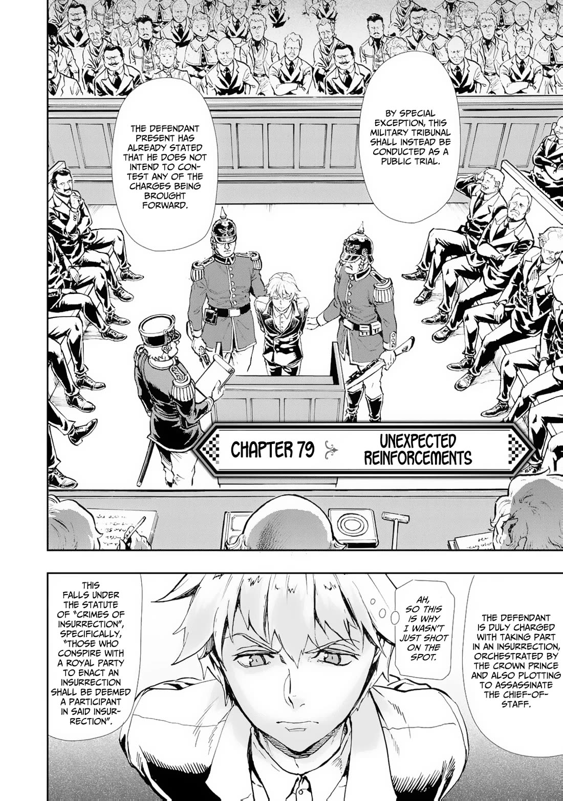 Gunka no Baltzar Chapter 79 page 3 - Chapter 79: Unexpected Reinforcements