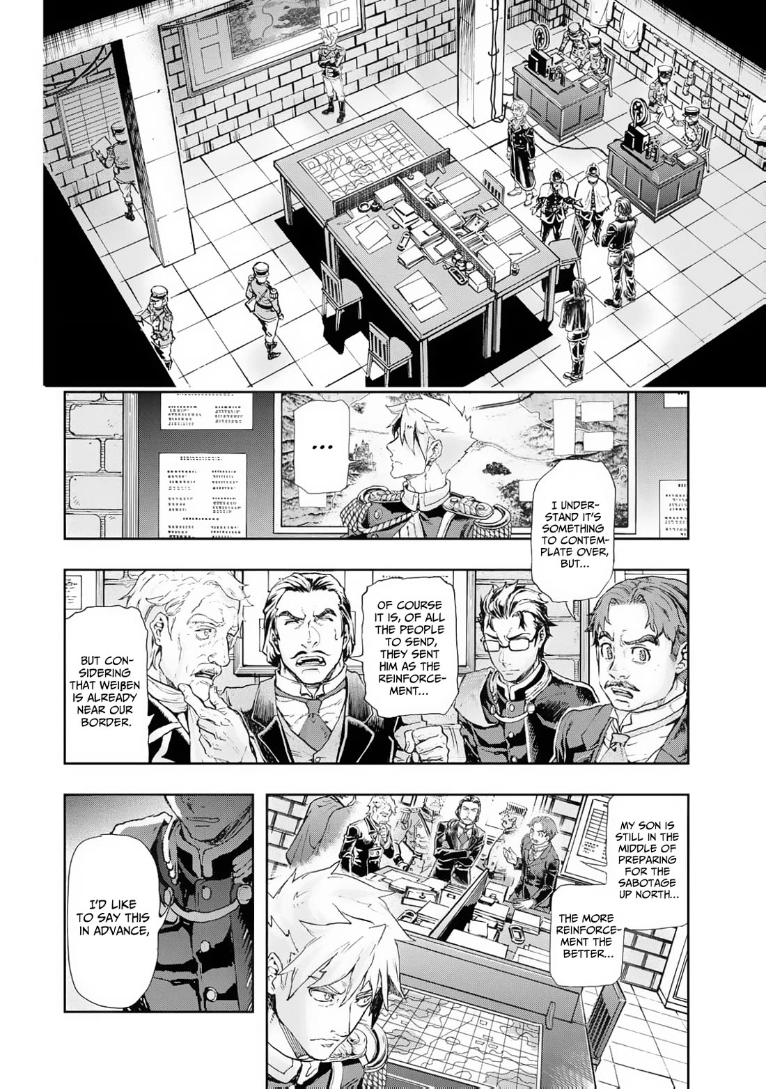 Gunka no Baltzar Chapter 80 page 10 - Chapter 80: Swamped