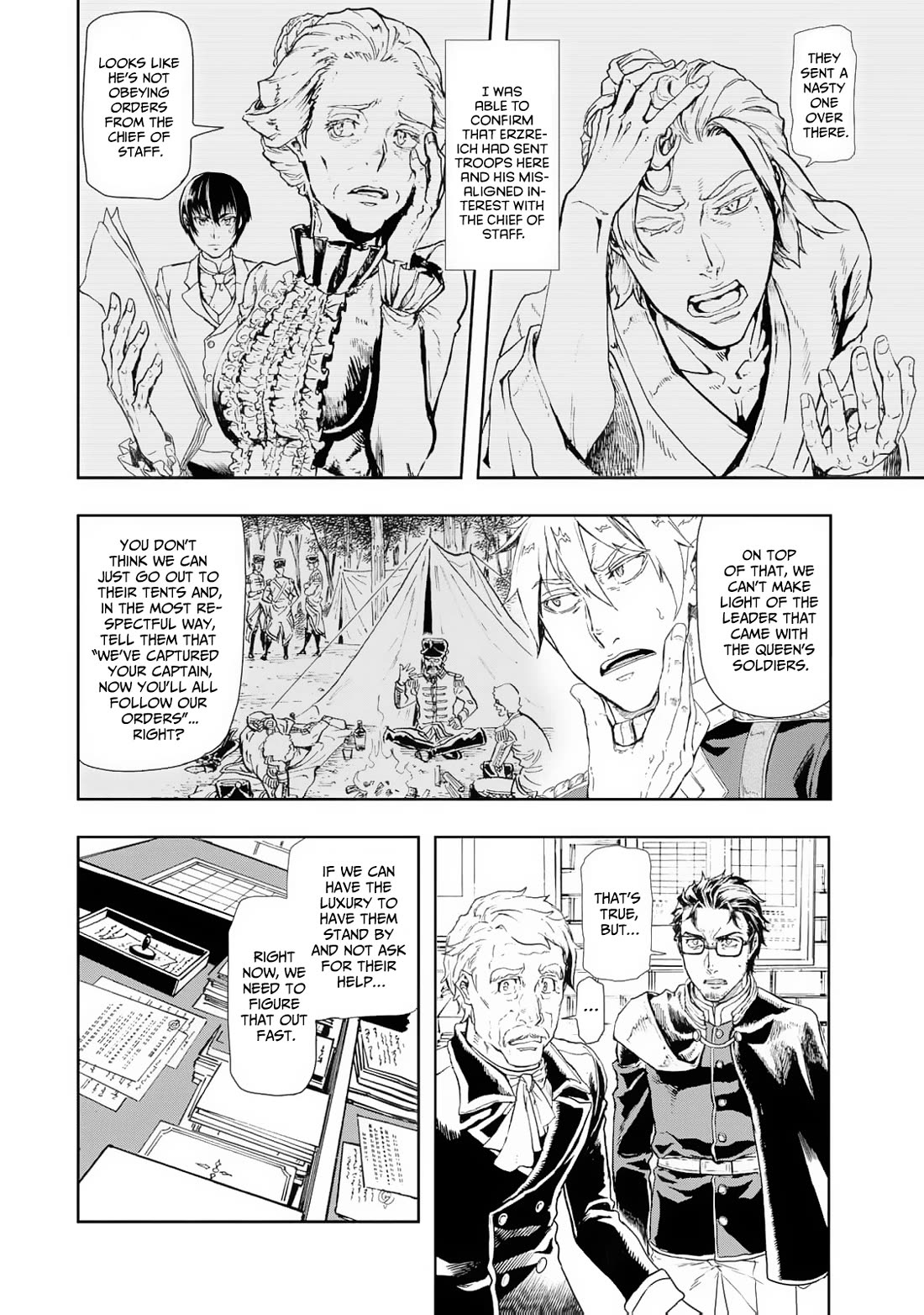 Gunka no Baltzar Chapter 80 page 12 - Chapter 80: Swamped