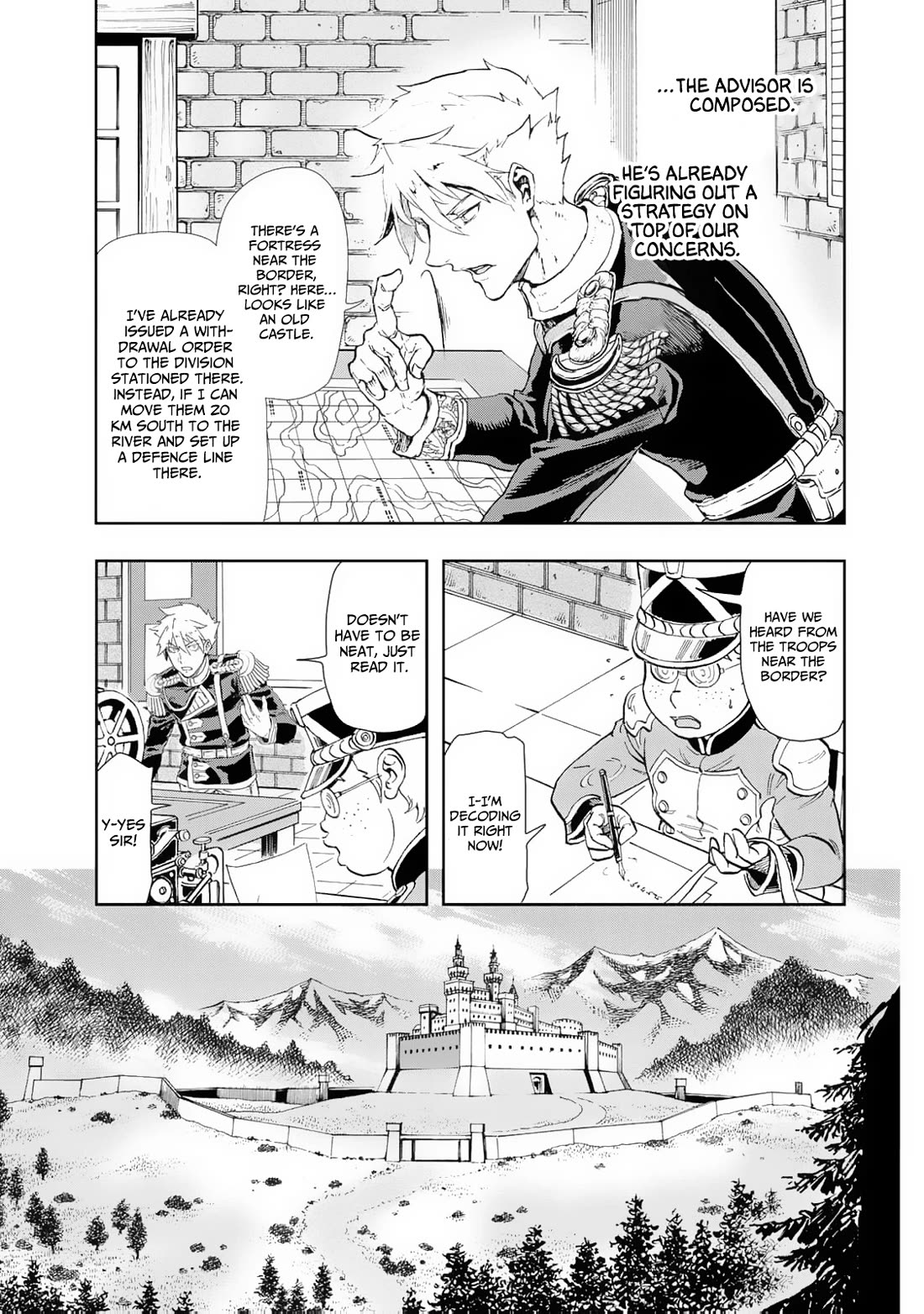 Gunka no Baltzar Chapter 80 page 13 - Chapter 80: Swamped