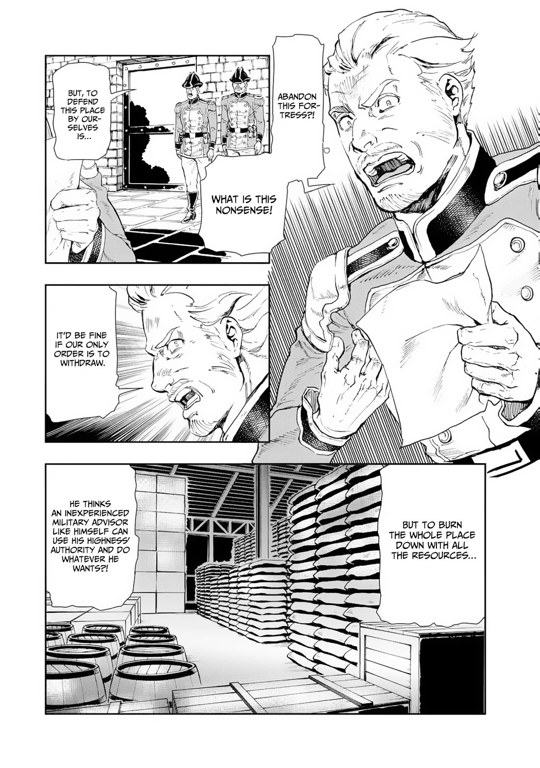 Gunka no Baltzar Chapter 80 page 14 - Chapter 80: Swamped
