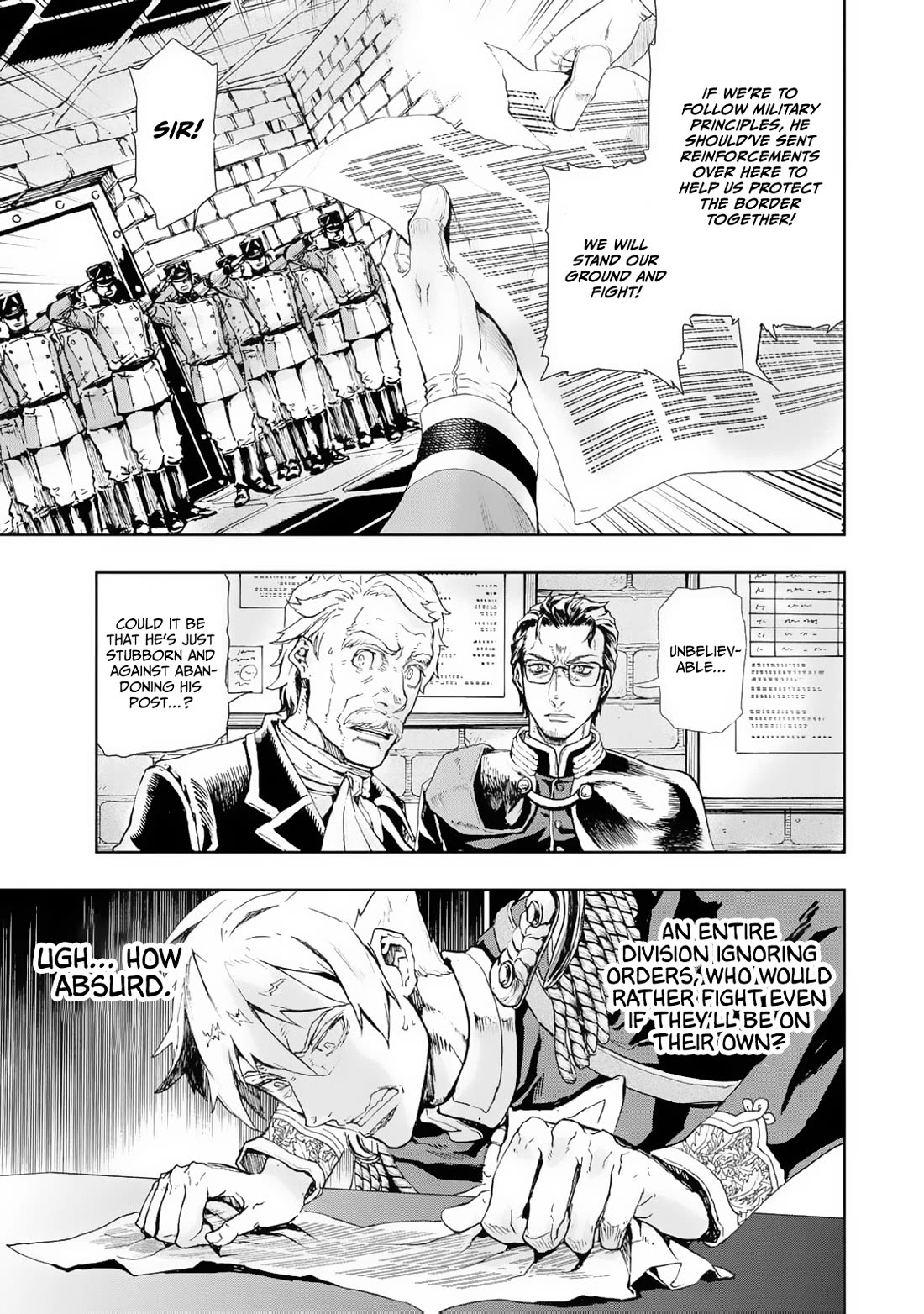 Gunka no Baltzar Chapter 80 page 15 - Chapter 80: Swamped