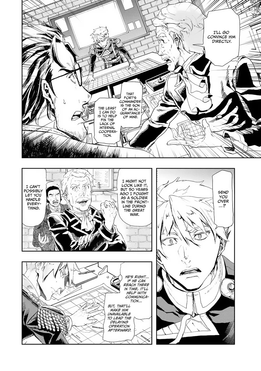 Gunka no Baltzar Chapter 80 page 16 - Chapter 80: Swamped
