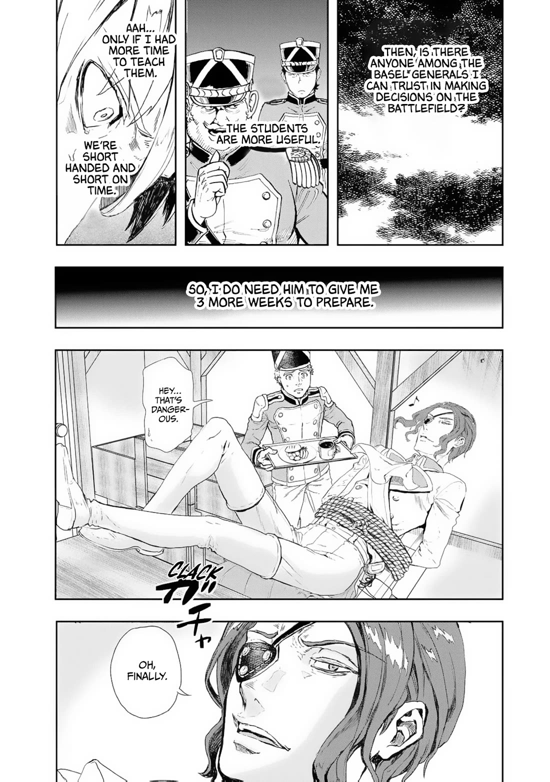 Gunka no Baltzar Chapter 80 page 17 - Chapter 80: Swamped