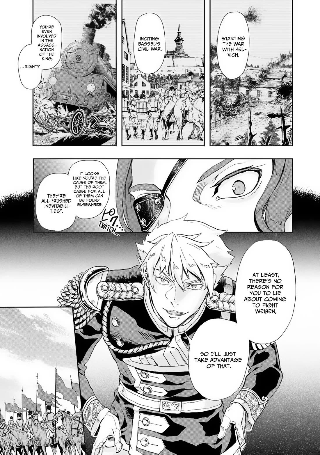 Gunka no Baltzar Chapter 80 page 19 - Chapter 80: Swamped