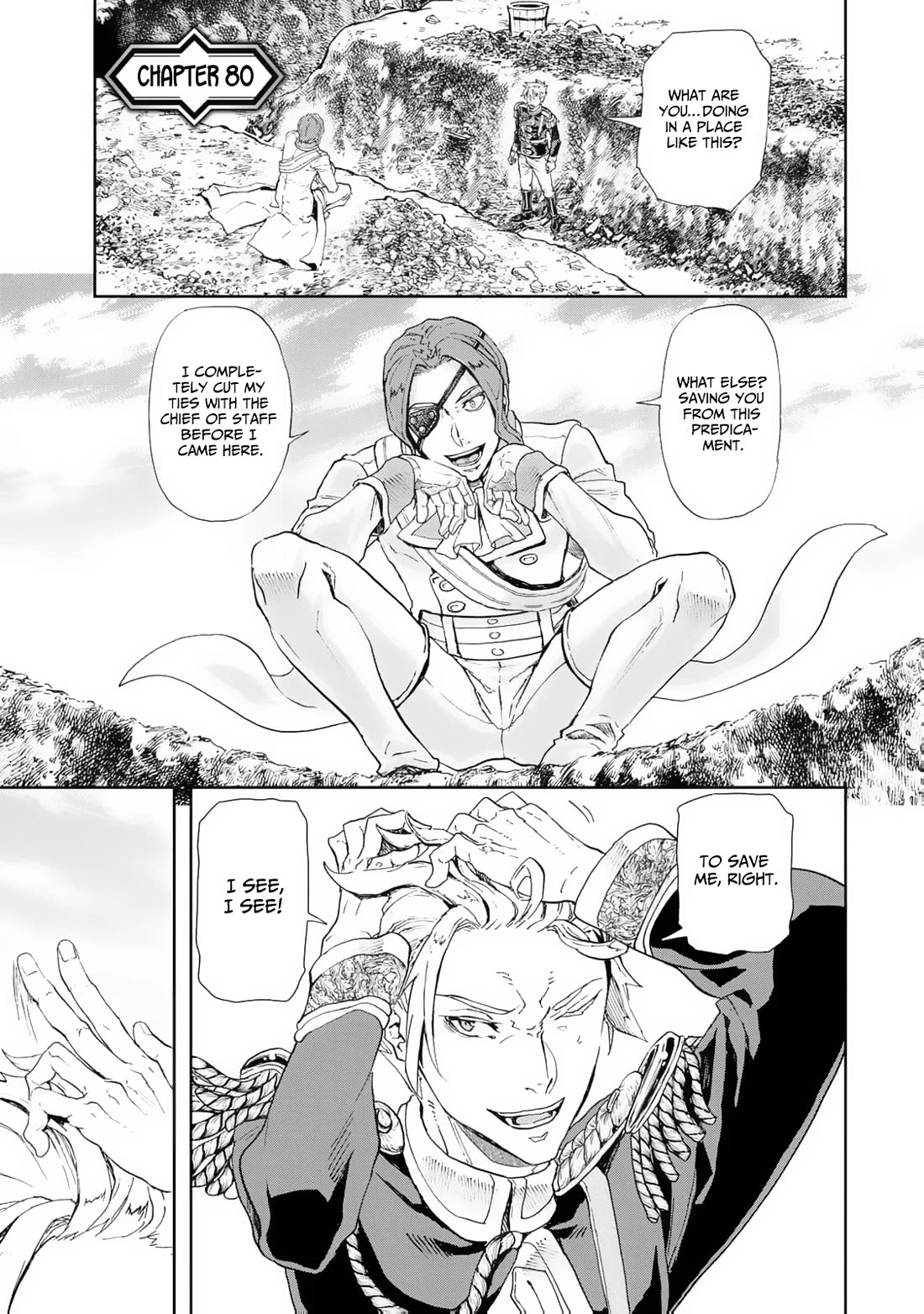 Gunka no Baltzar Chapter 80 page 2 - Chapter 80: Swamped