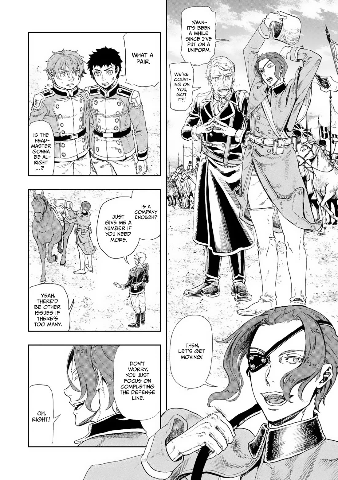 Gunka no Baltzar Chapter 80 page 20 - Chapter 80: Swamped