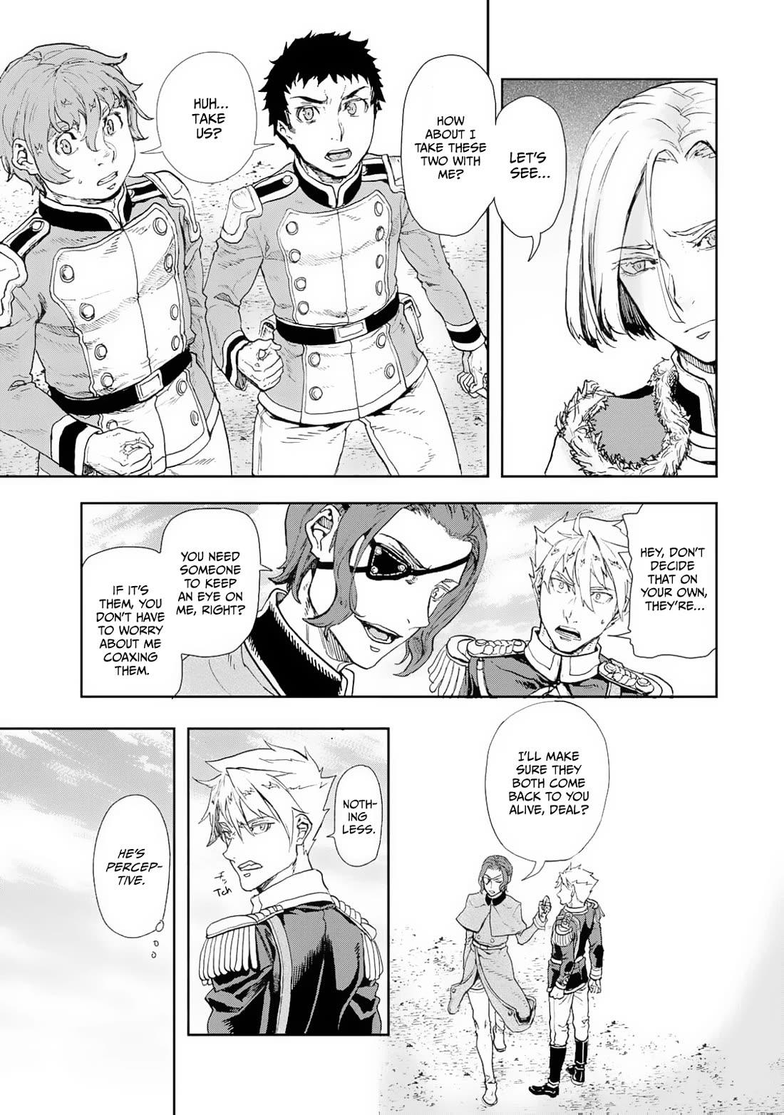 Gunka no Baltzar Chapter 80 page 23 - Chapter 80: Swamped