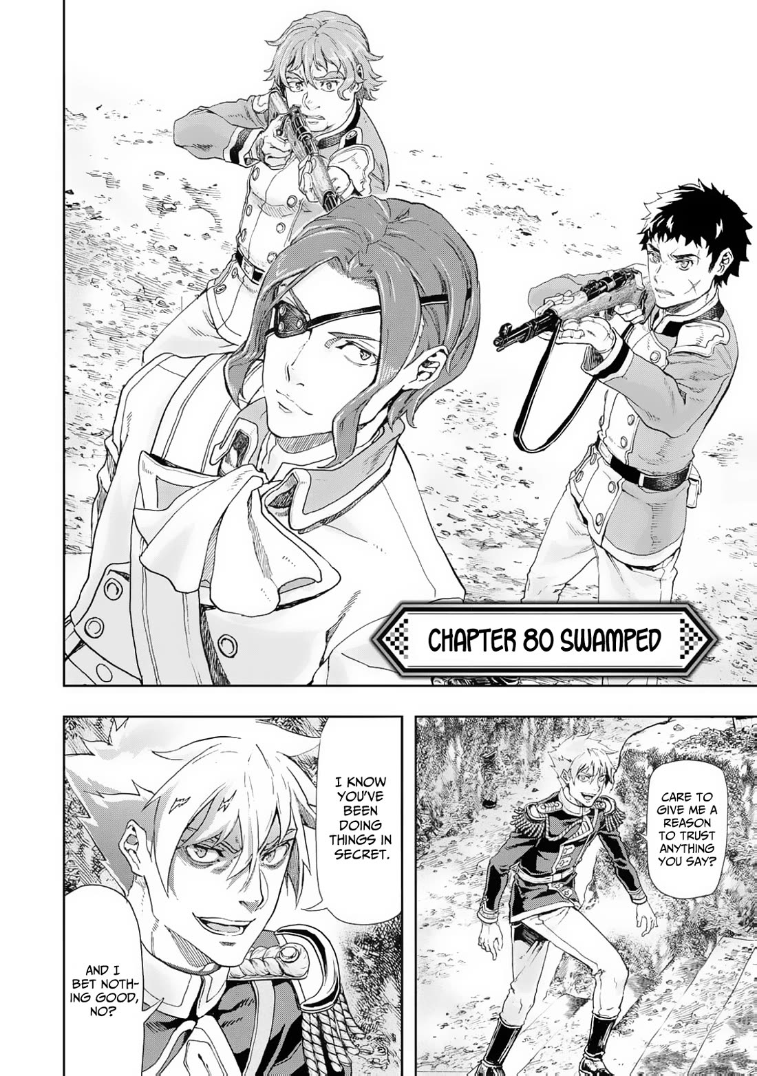 Gunka no Baltzar Chapter 80 page 3 - Chapter 80: Swamped