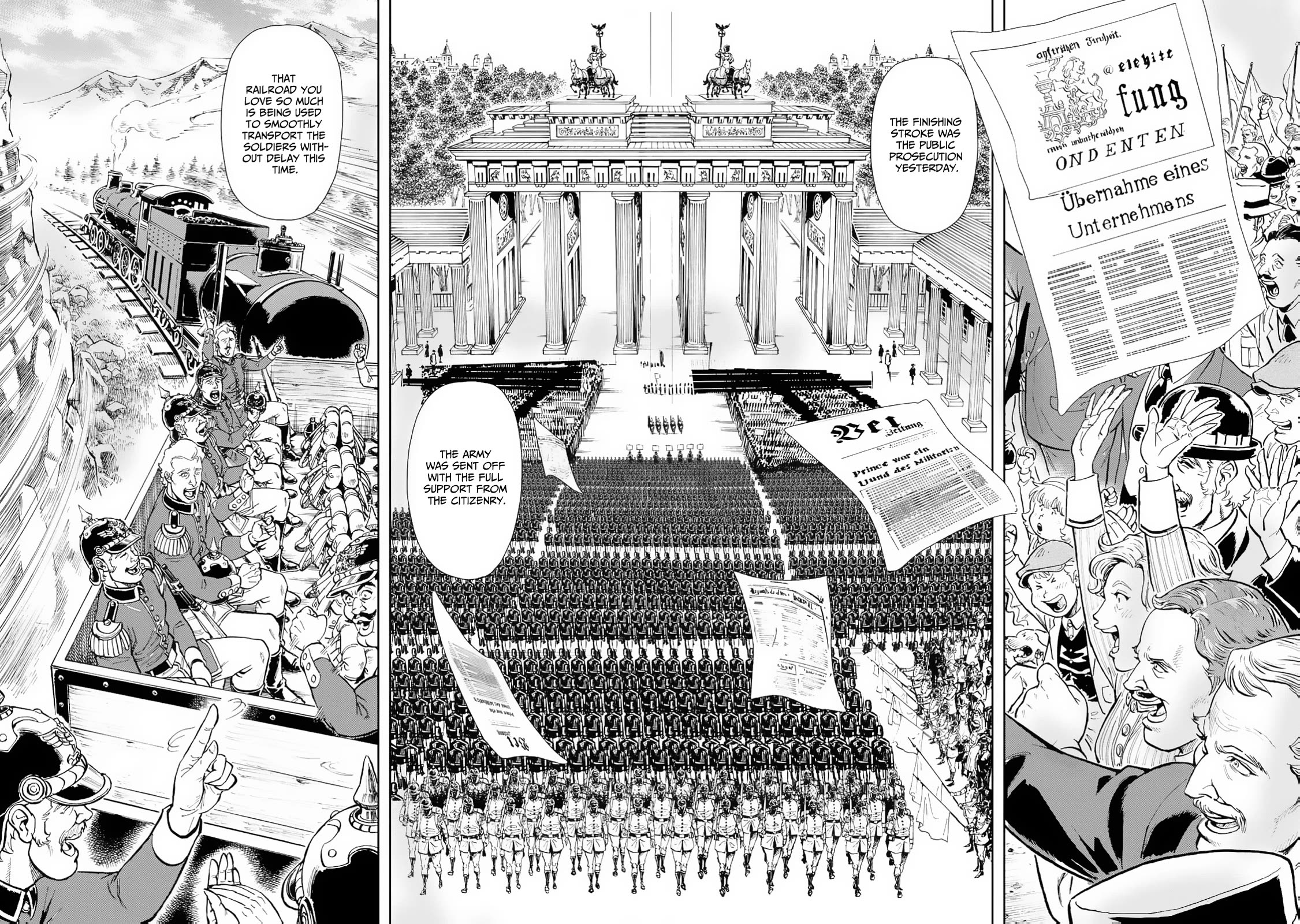 Gunka no Baltzar Chapter 80 page 5 - Chapter 80: Swamped
